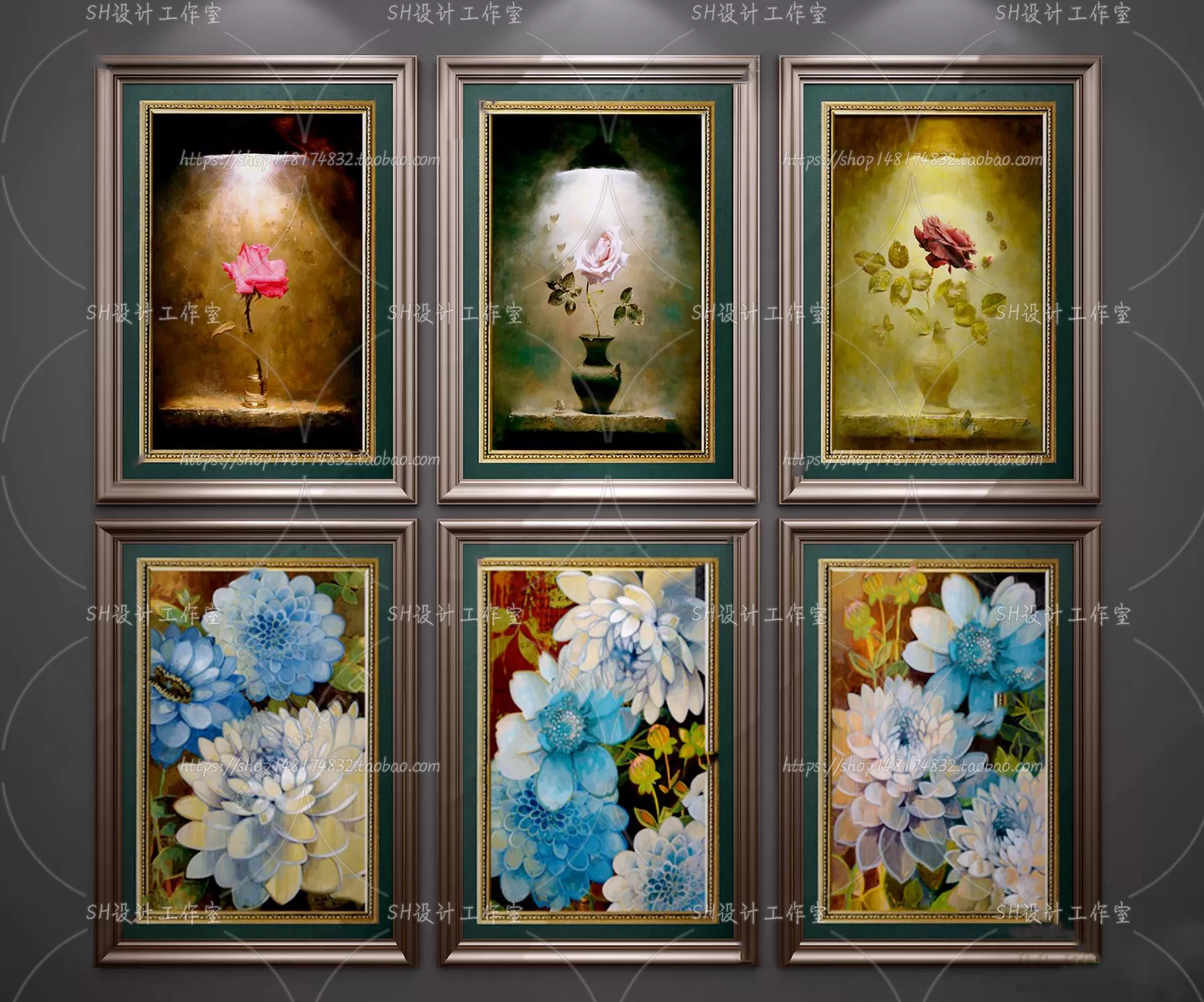 Decorative Painting – 3D Models – 0076