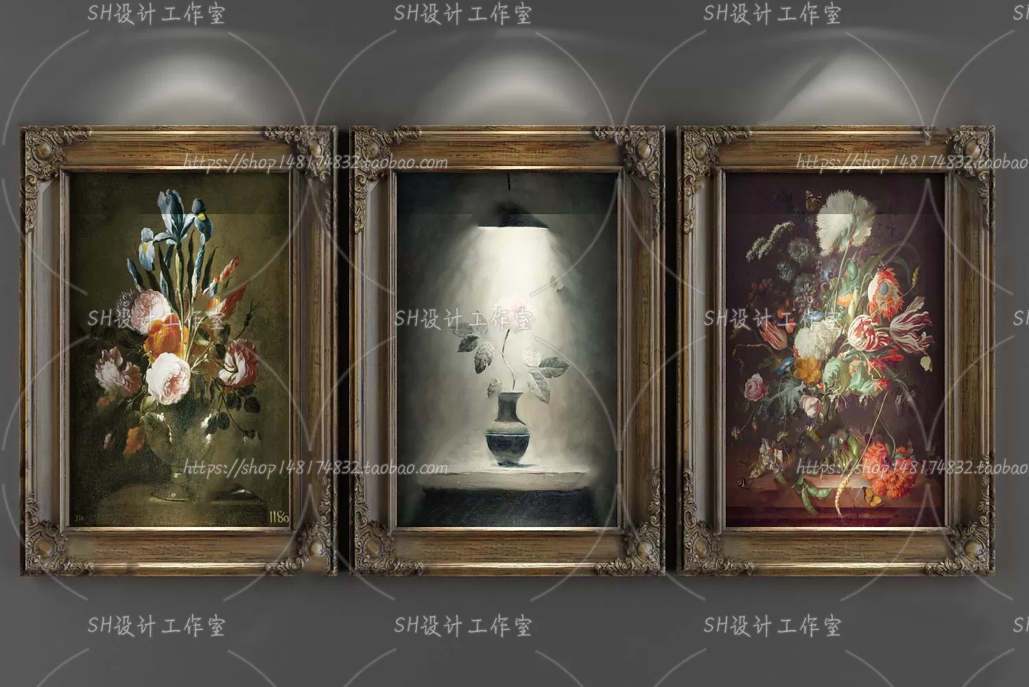 Decorative Painting – 3D Models – 0077