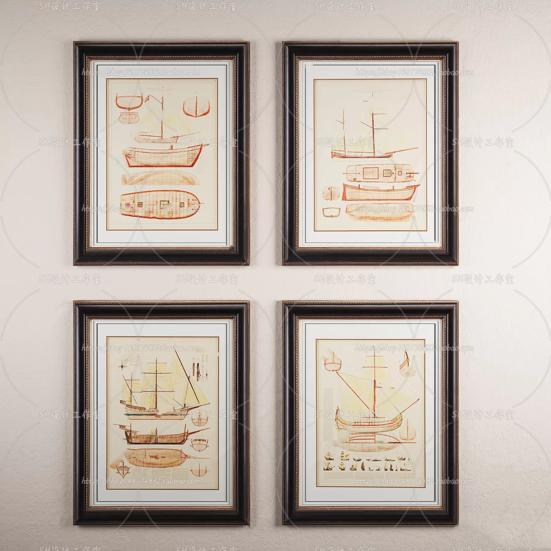 Decorative Painting – 3D Models – 0080