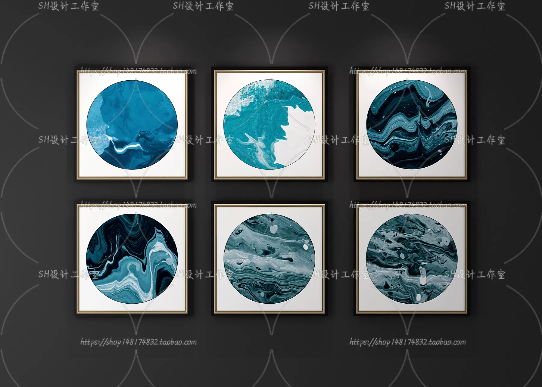 Decorative Painting – 3D Models – 0083