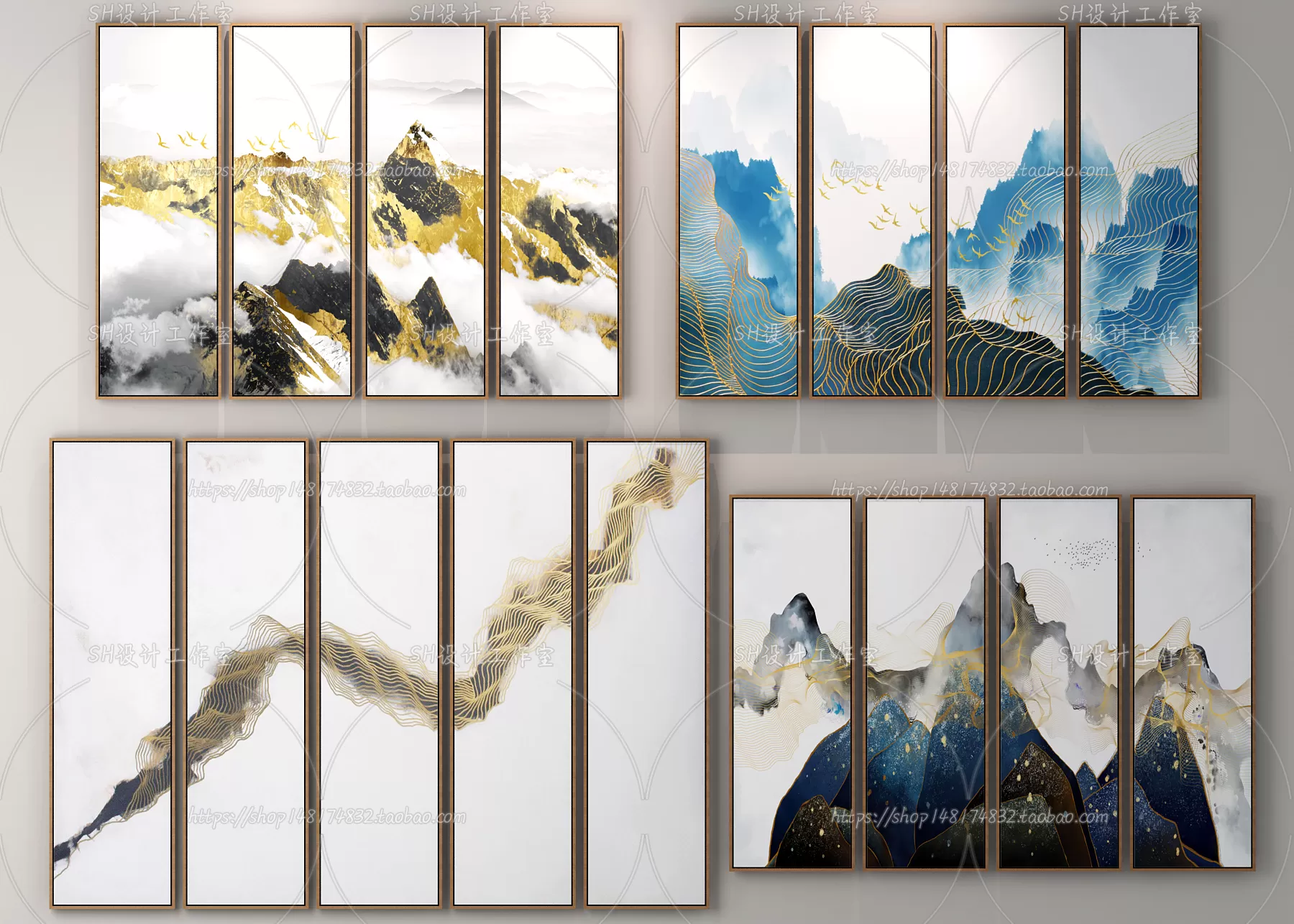 Decorative Painting – 3D Models – 0084