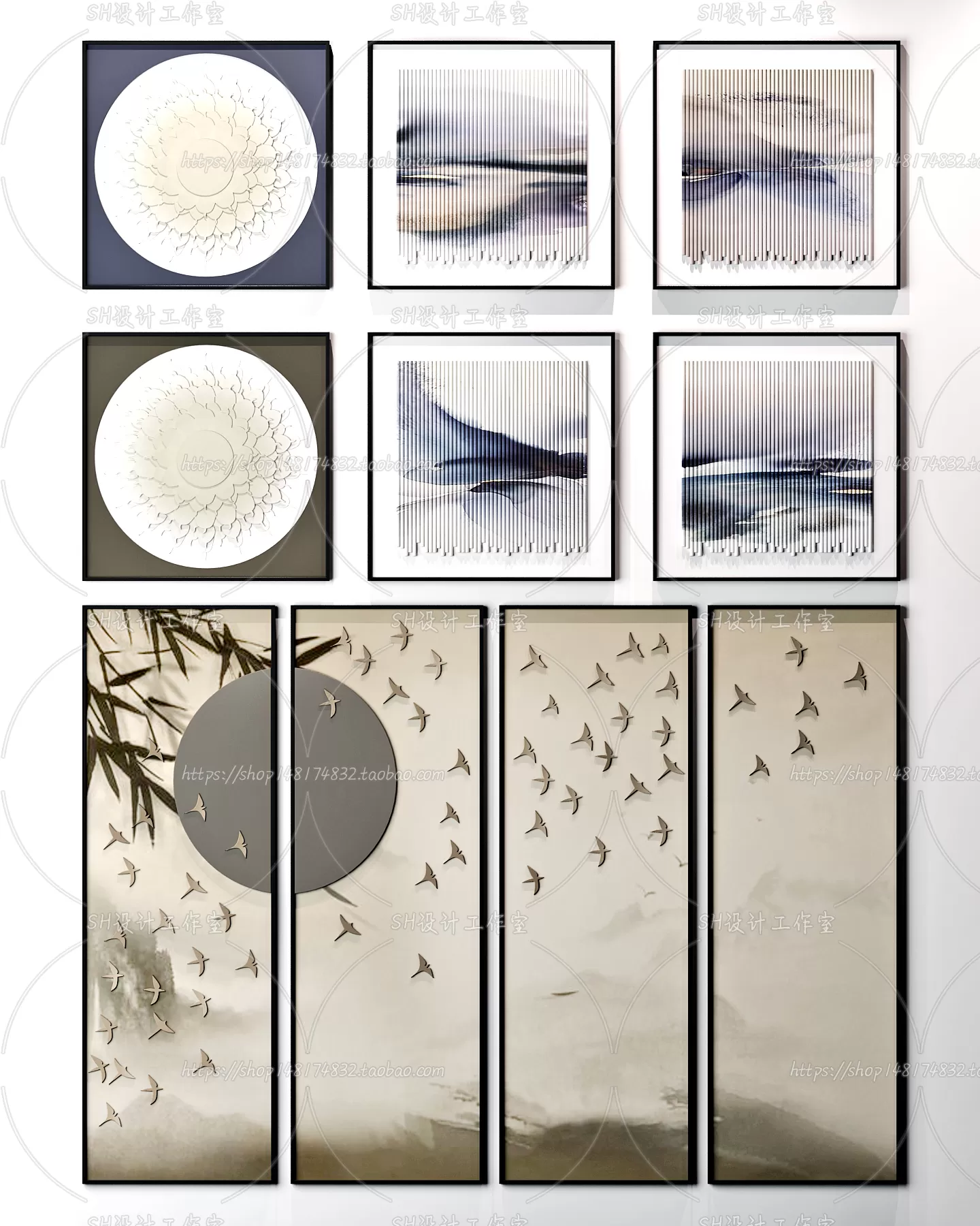 Decorative Painting – 3D Models – 0085