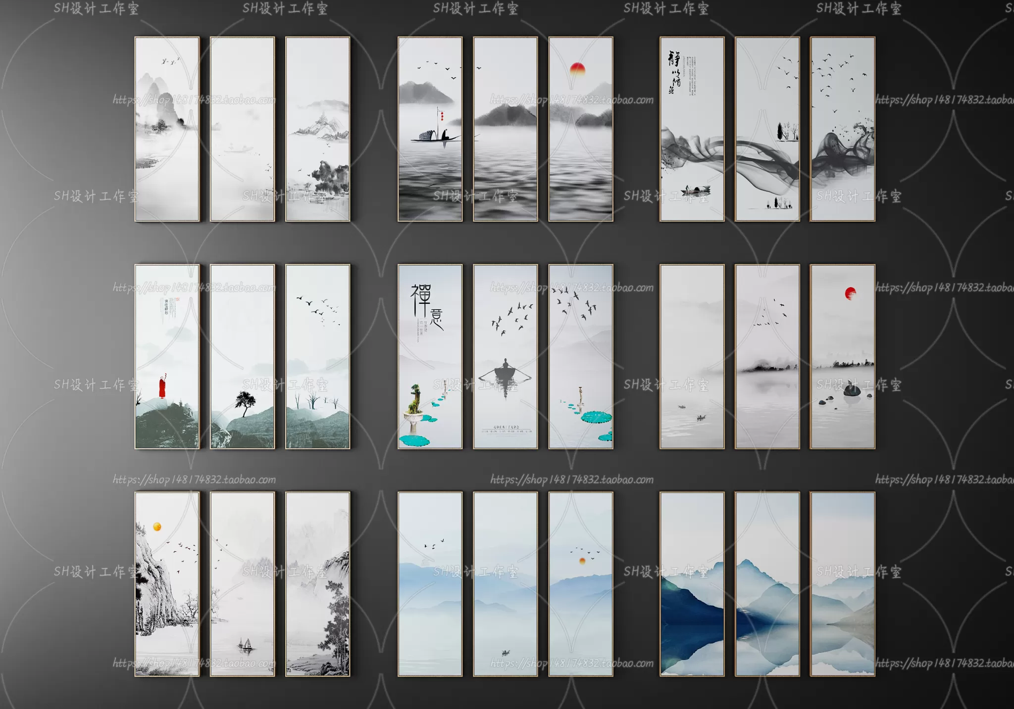 Decorative Painting – 3D Models – 0088