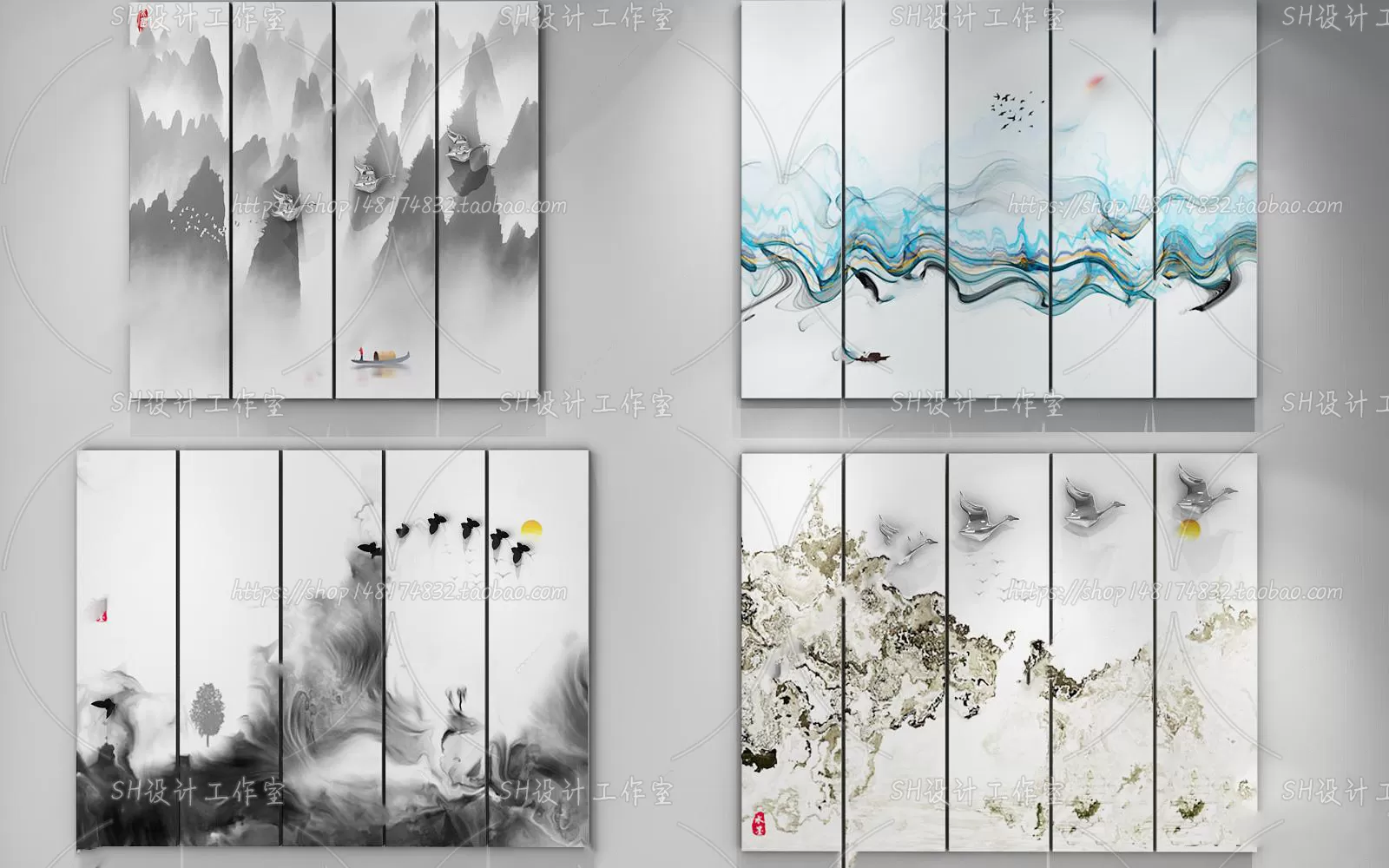 Decorative Painting – 3D Models – 0089