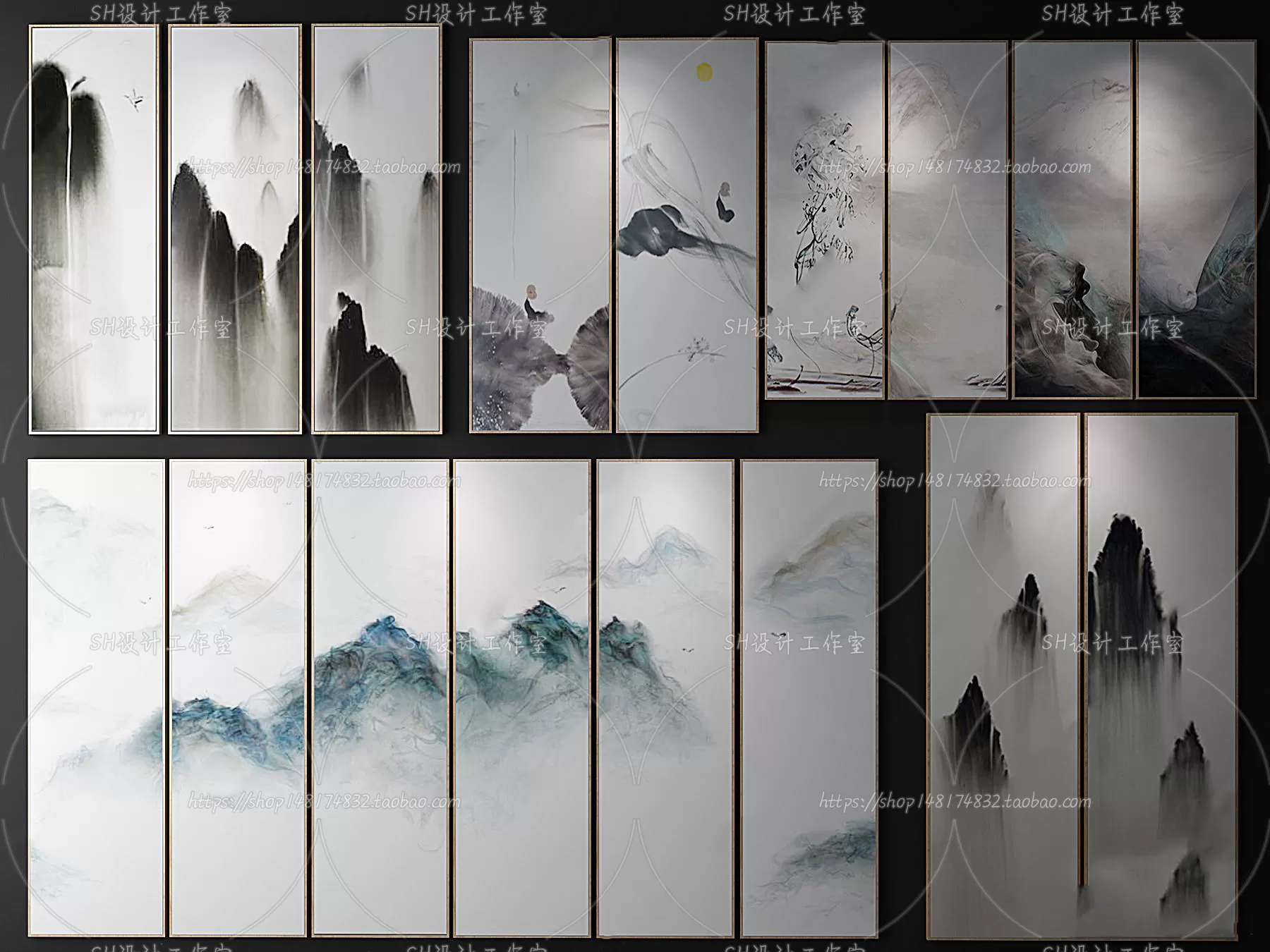 Decorative Painting – 3D Models – 0091