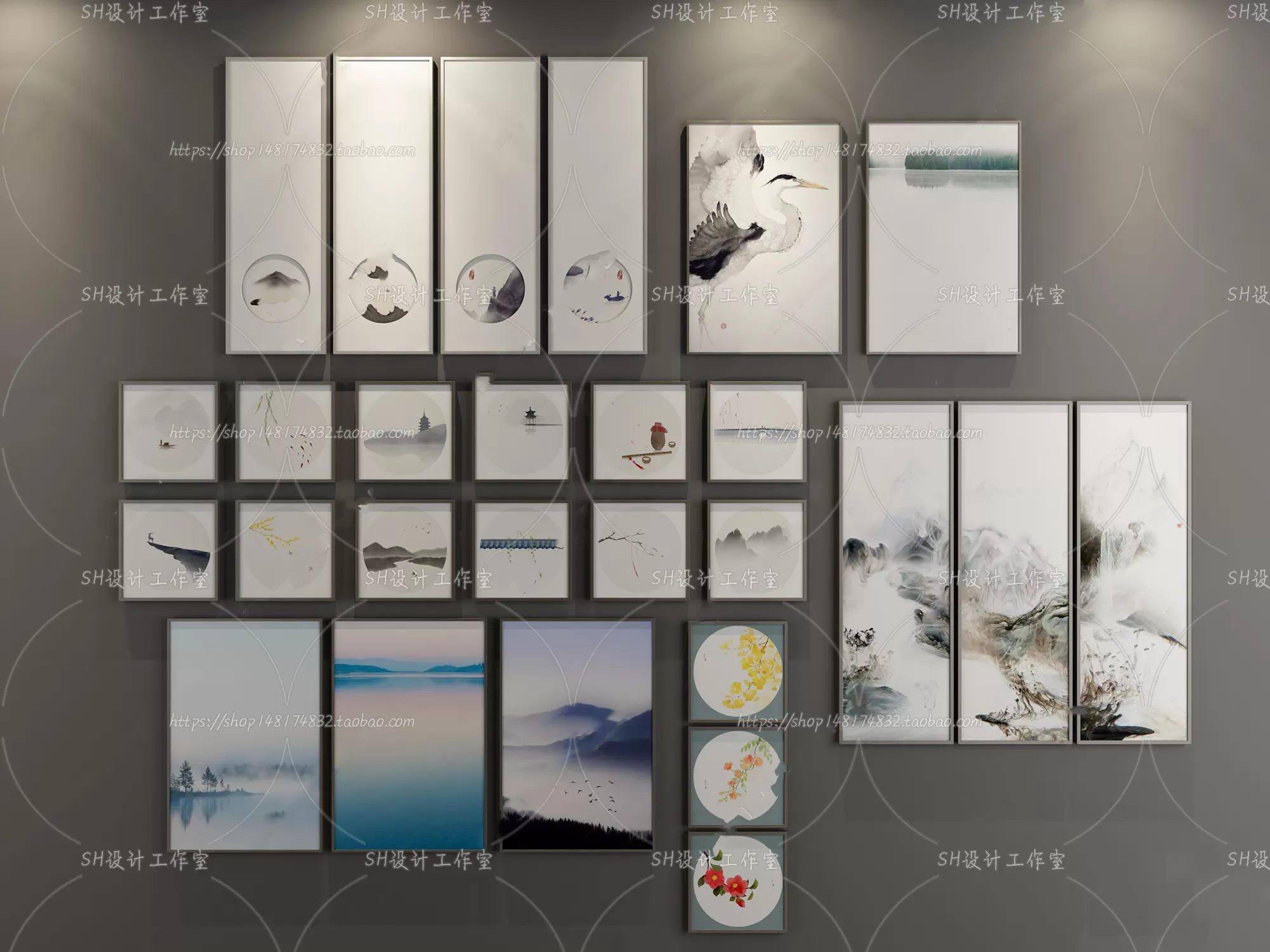 Decorative Painting – 3D Models – 0092