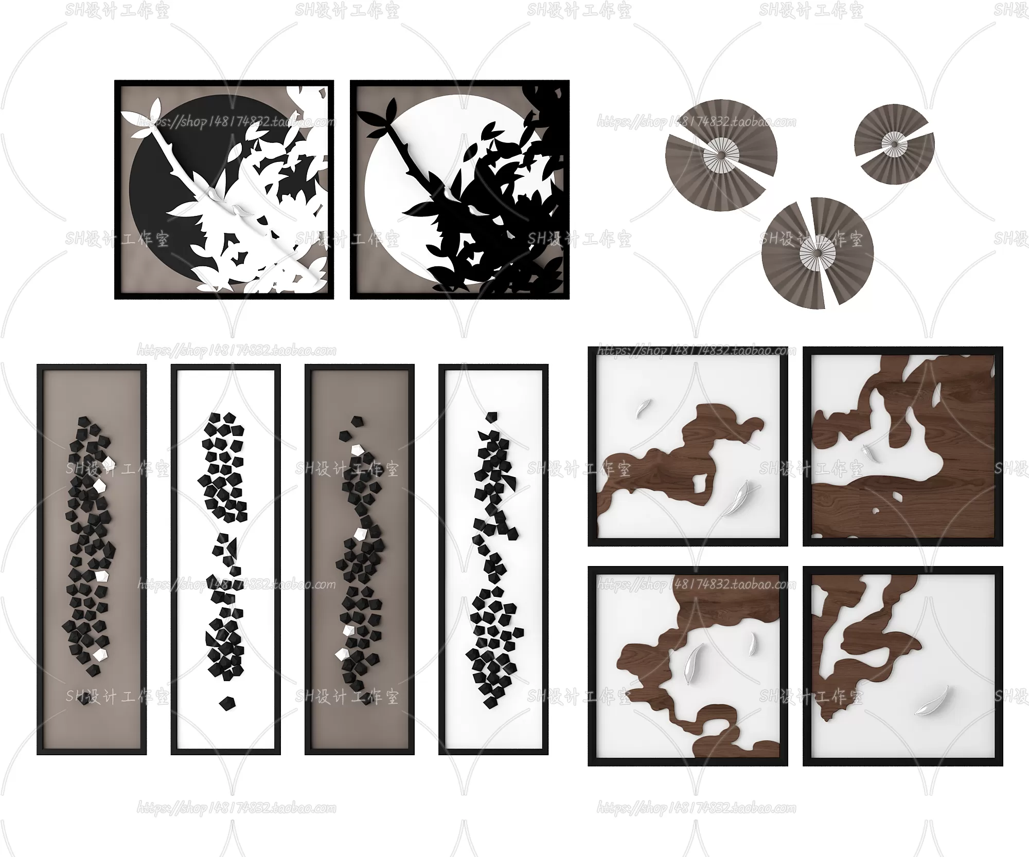 Decorative Painting – 3D Models – 0094