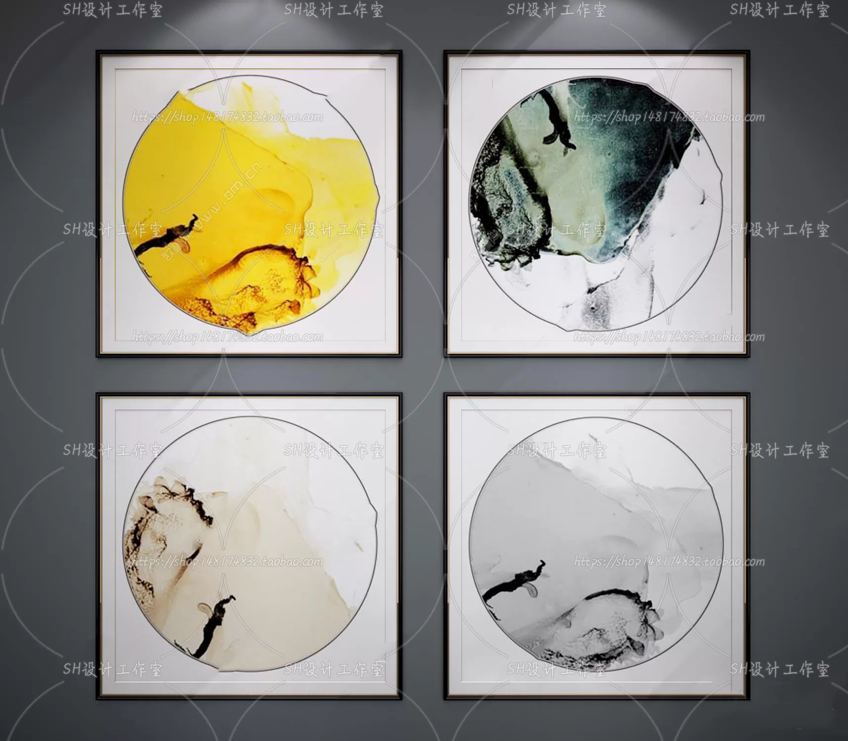 Decorative Painting – 3D Models – 0097