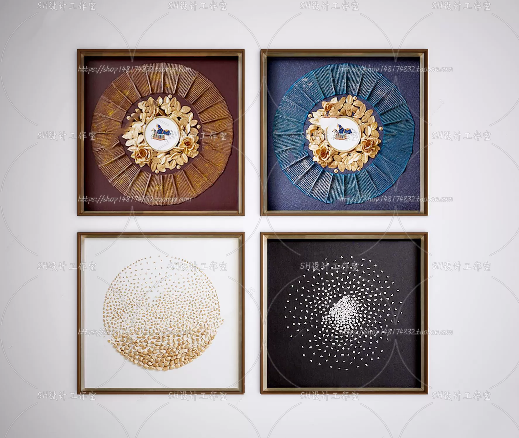 Decorative Painting – 3D Models – 0098