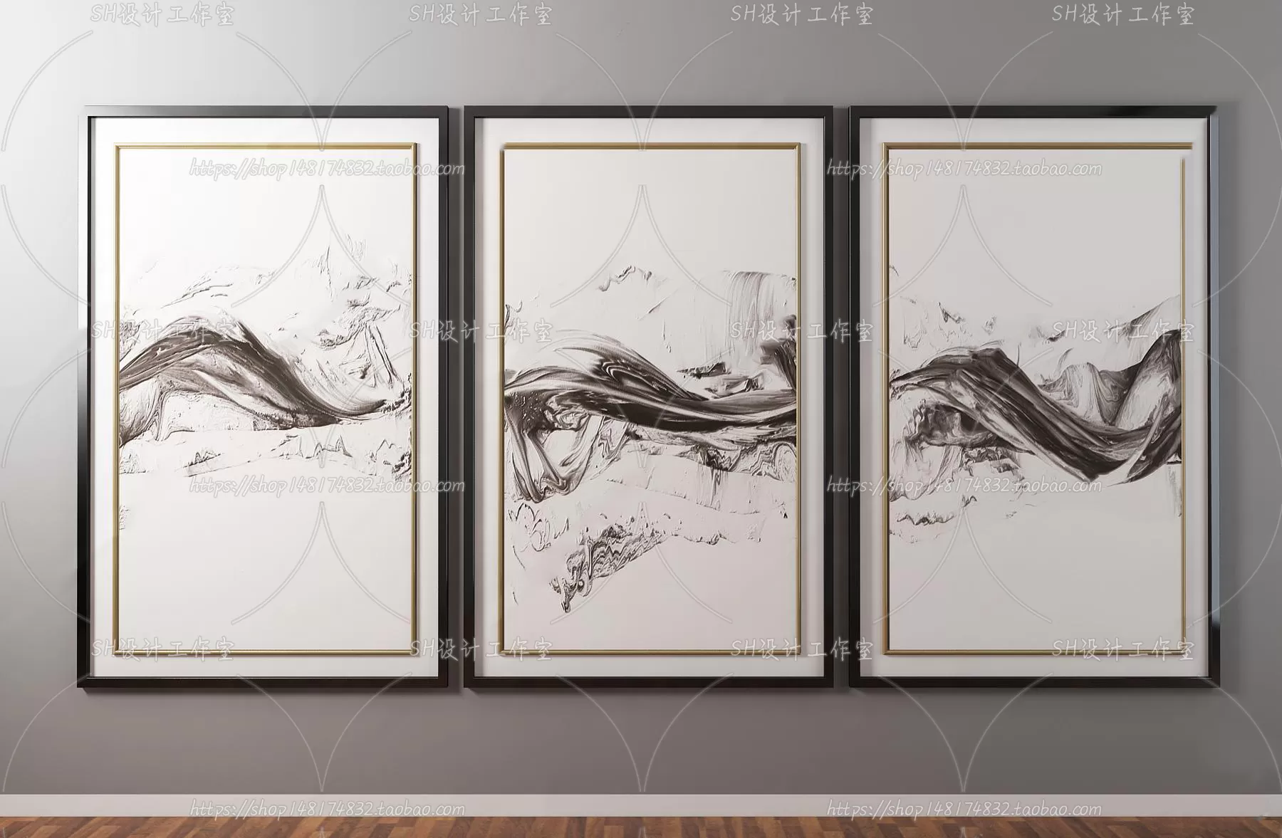 Decorative Painting – 3D Models – 0099