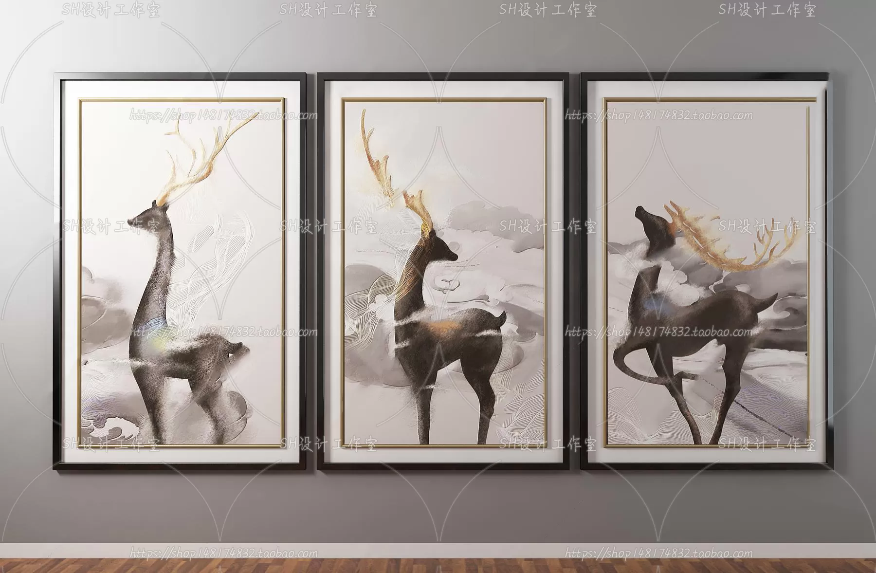 Decorative Painting – 3D Models – 0100