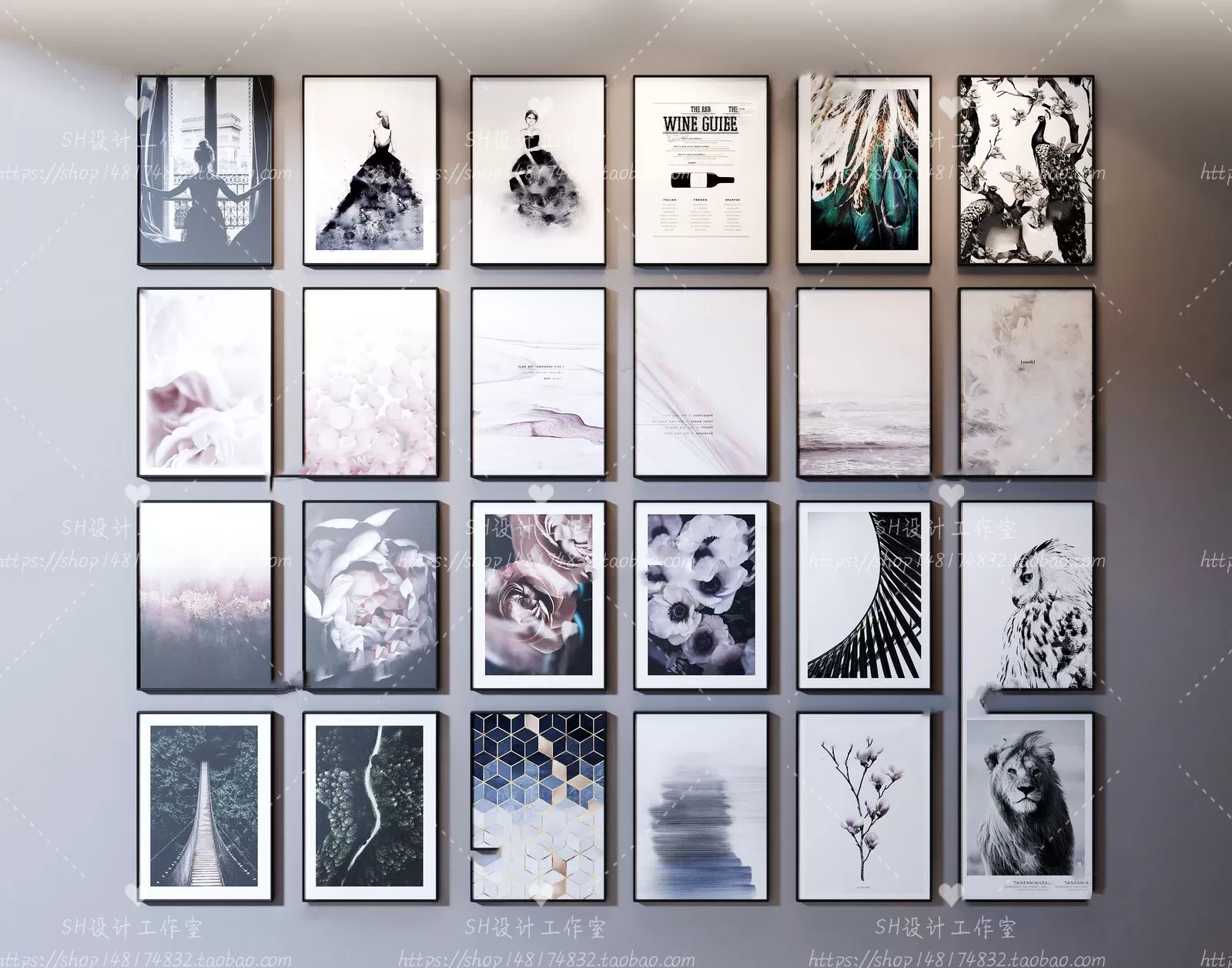 Decorative Painting – 3D Models – 0104