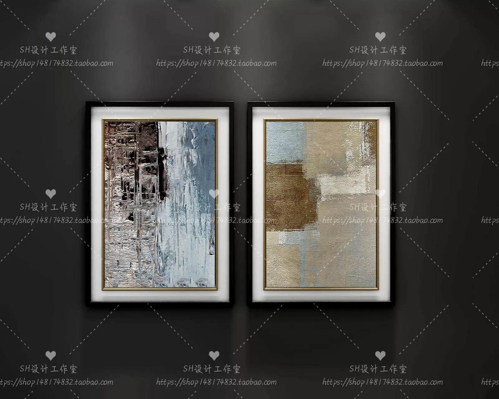 Decorative Painting – 3D Models – 0105