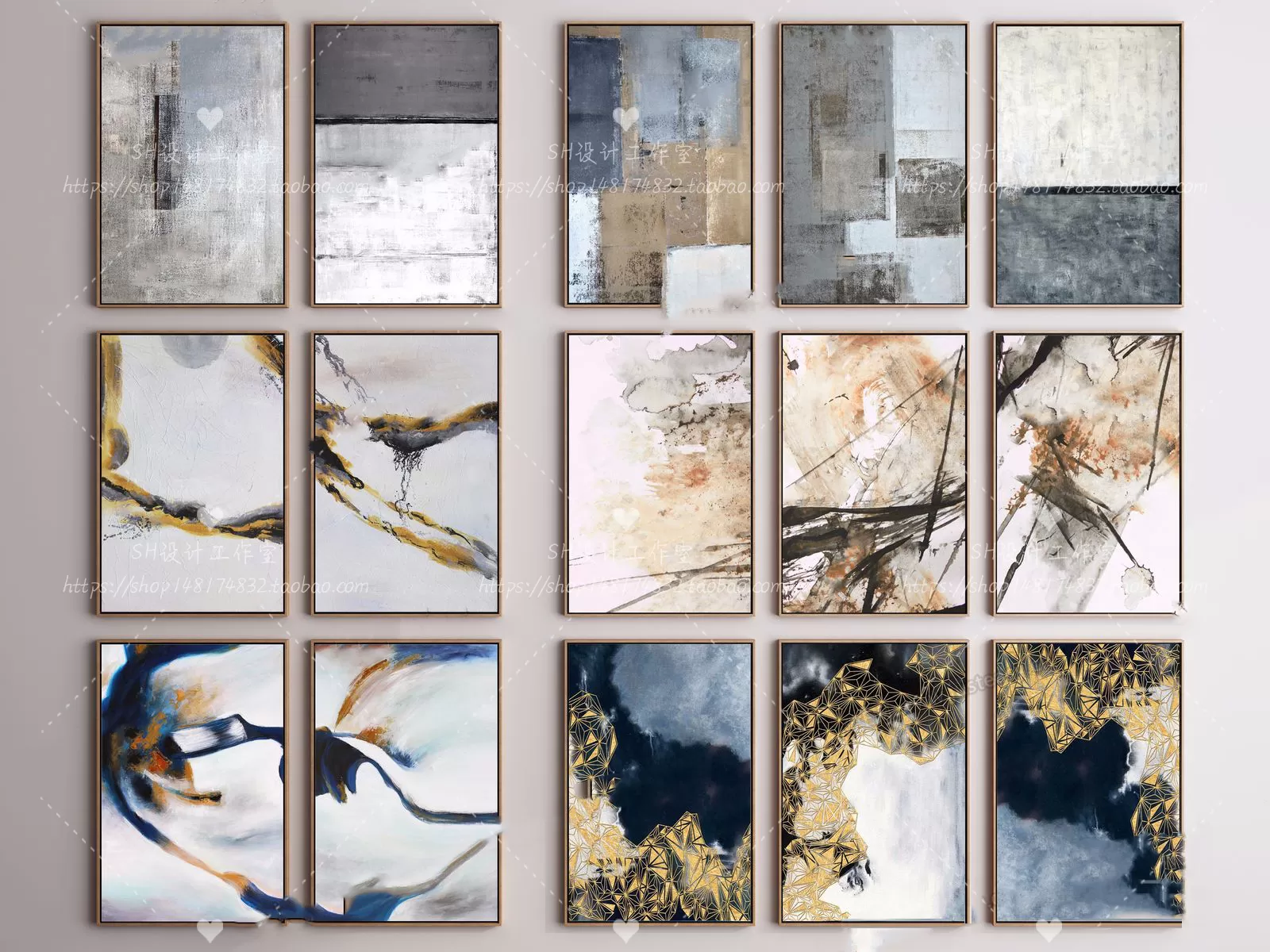 Decorative Painting – 3D Models – 0110