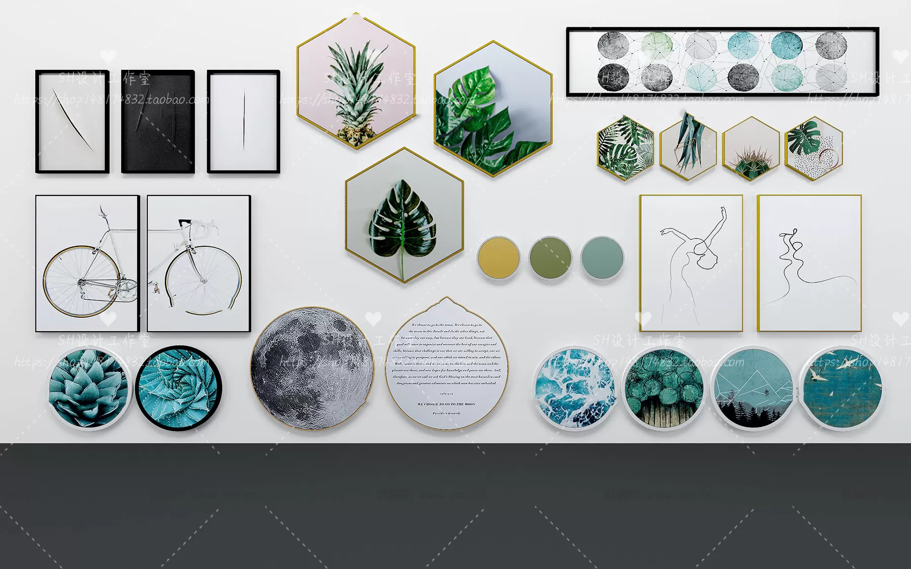 Decorative Painting – 3D Models – 0113