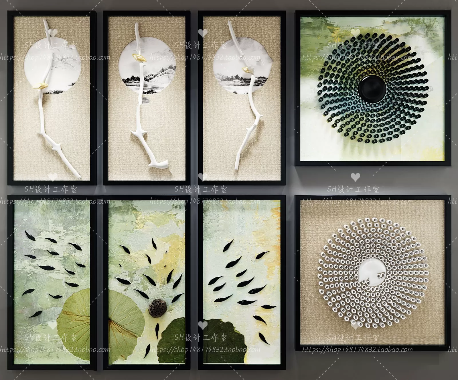 Decorative Painting – 3D Models – 0114