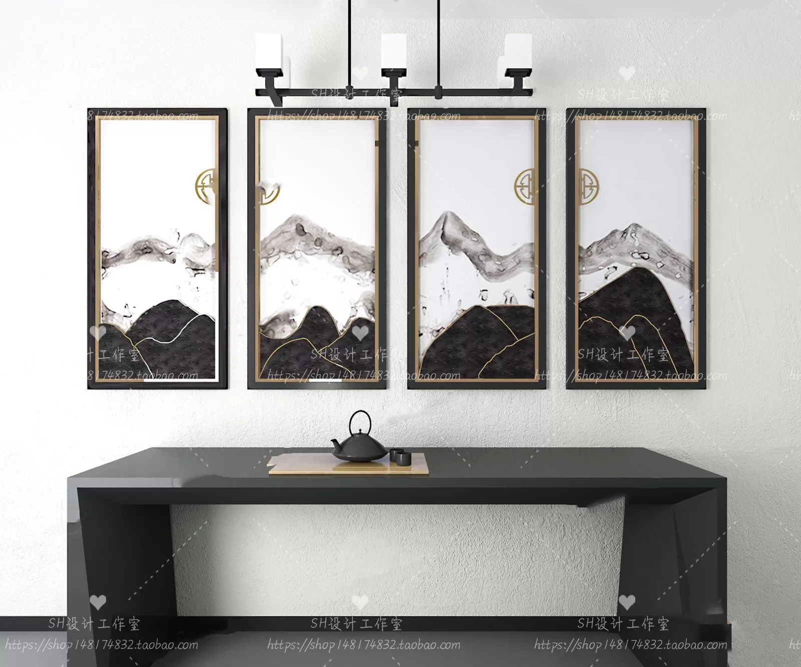 Decorative Painting – 3D Models – 0117