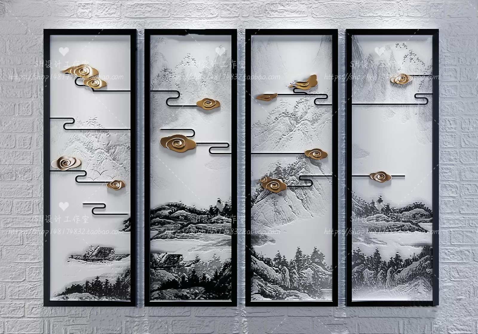 Decorative Painting – 3D Models – 0119