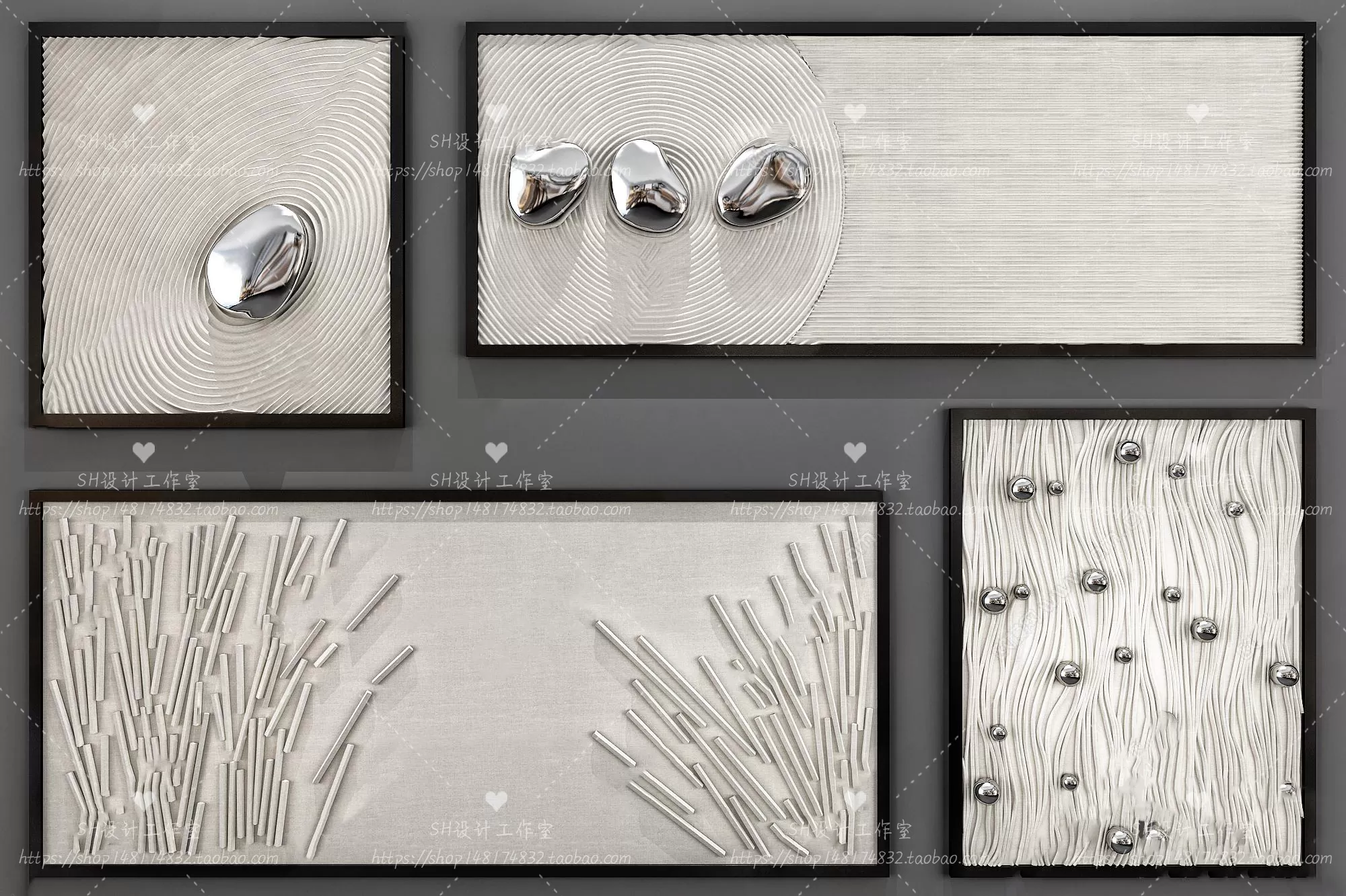 Decorative Painting – 3D Models – 0121