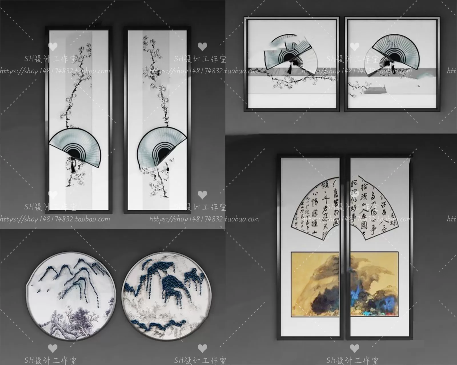 Decorative Painting – 3D Models – 0123