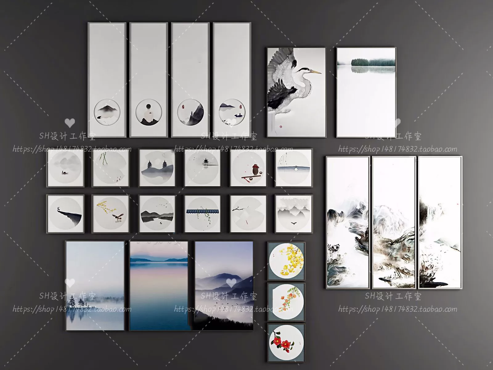 Decorative Painting – 3D Models – 0124