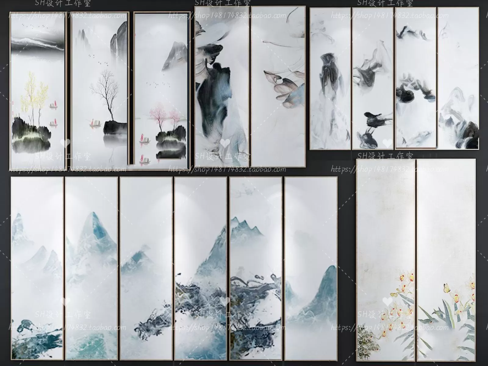 Decorative Painting – 3D Models – 0125