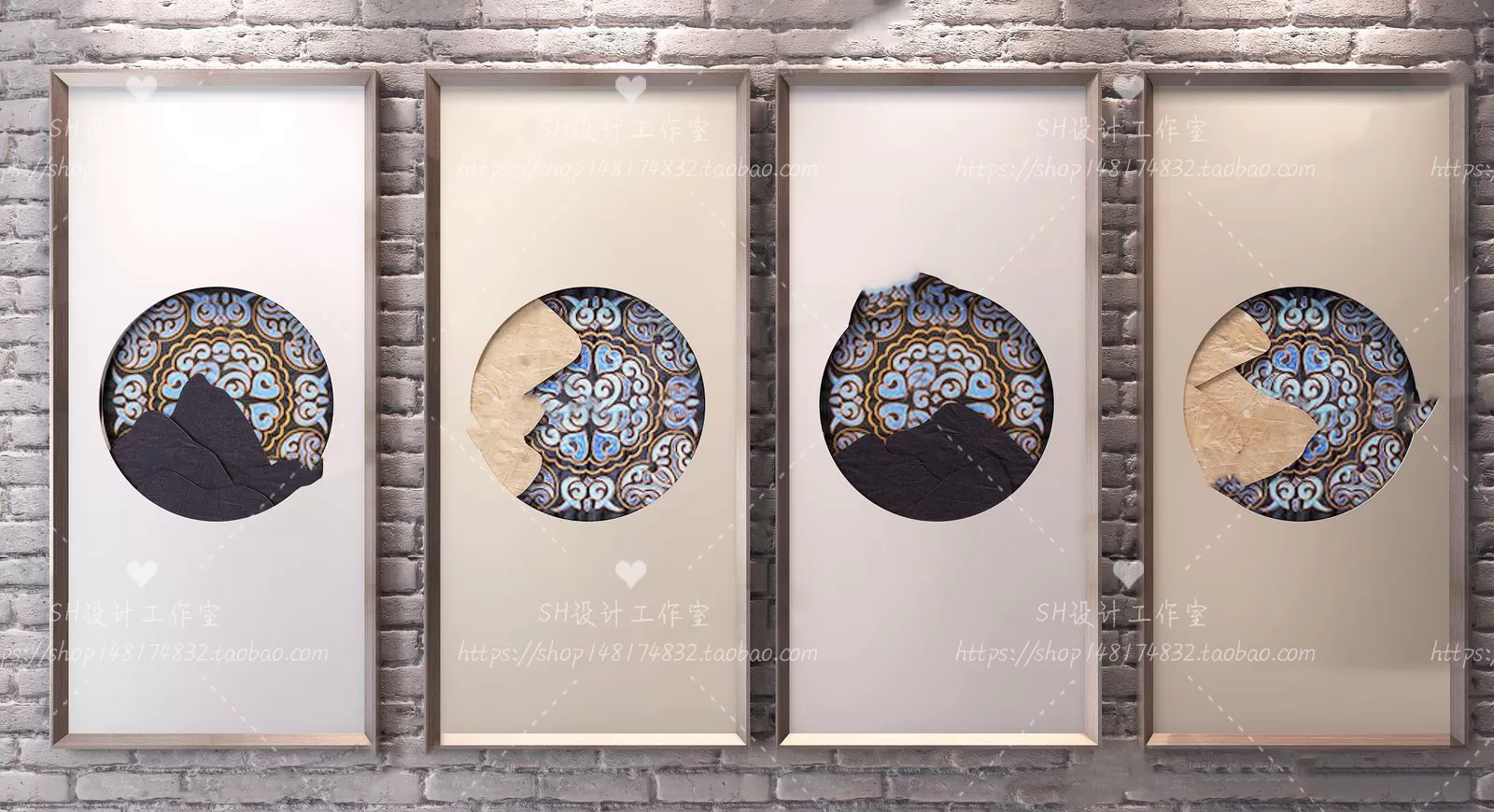 Decorative Painting – 3D Models – 0128