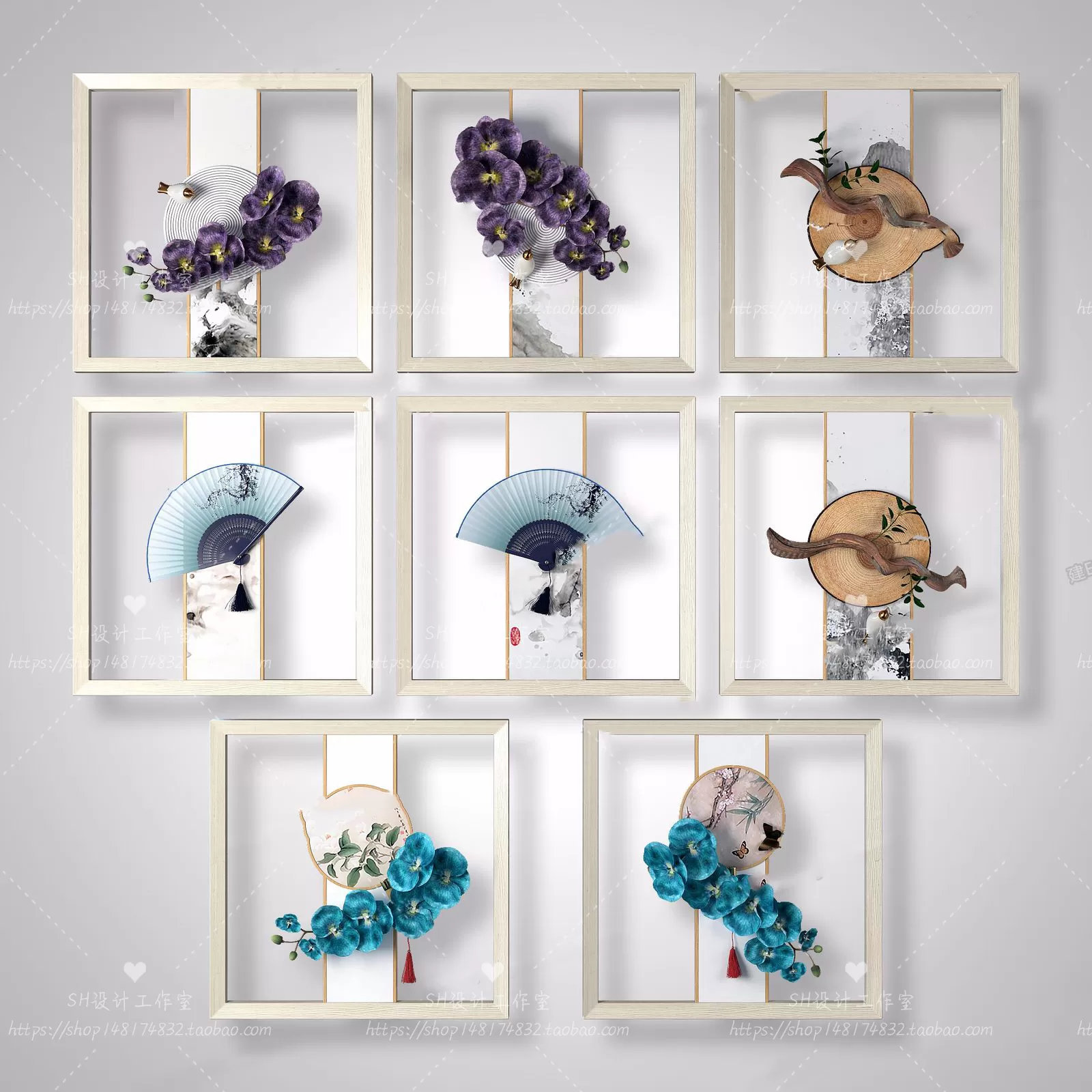 Decorative Painting – 3D Models – 0130