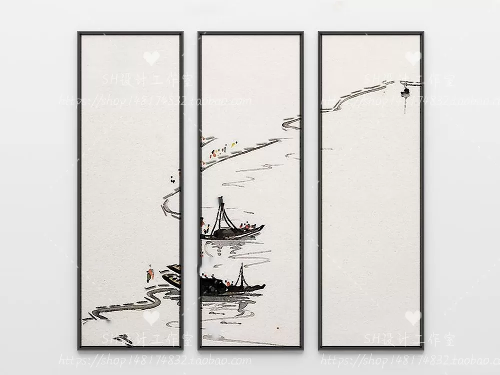 Decorative Painting – 3D Models – 0136