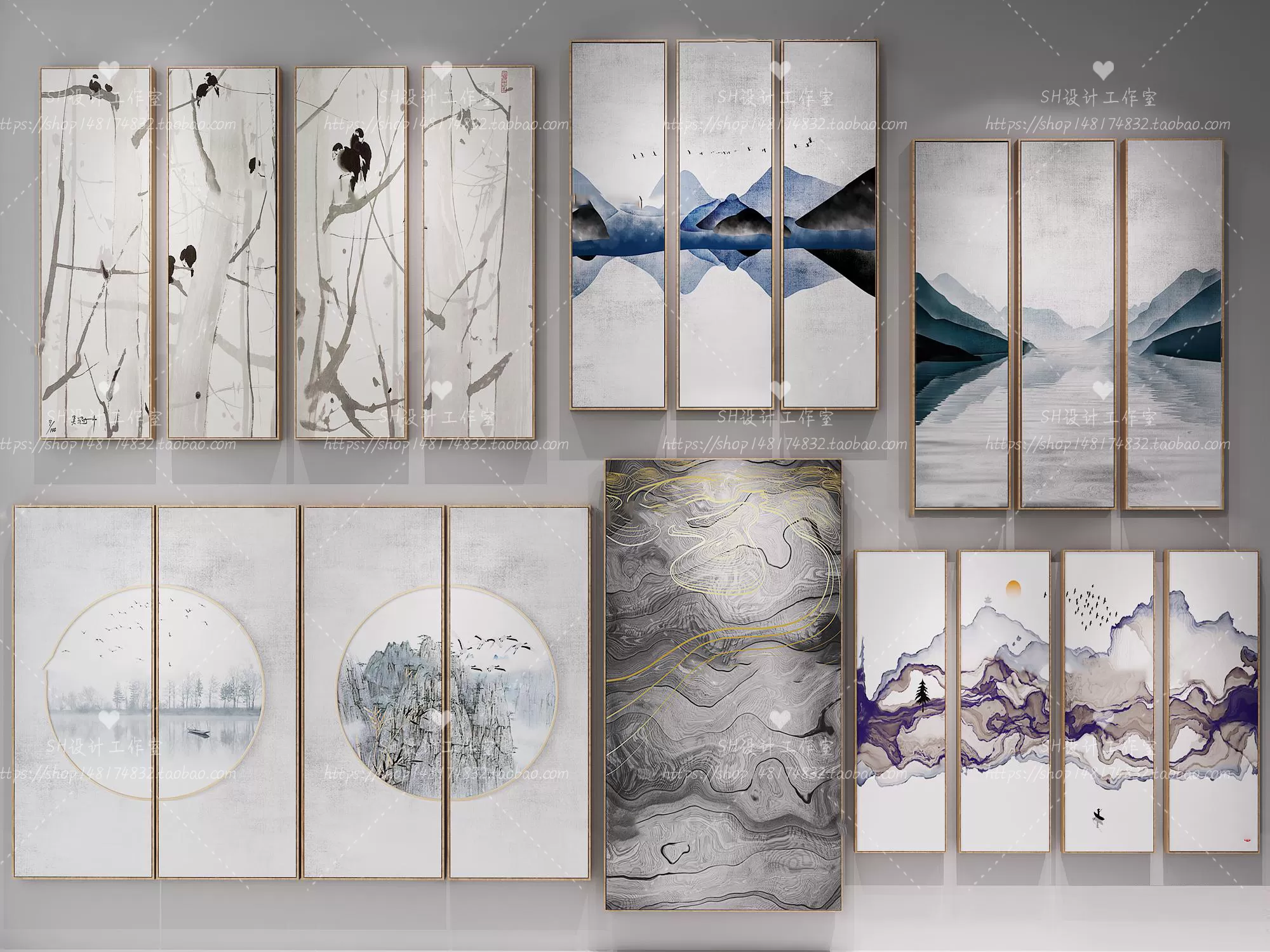 Decorative Painting – 3D Models – 0137