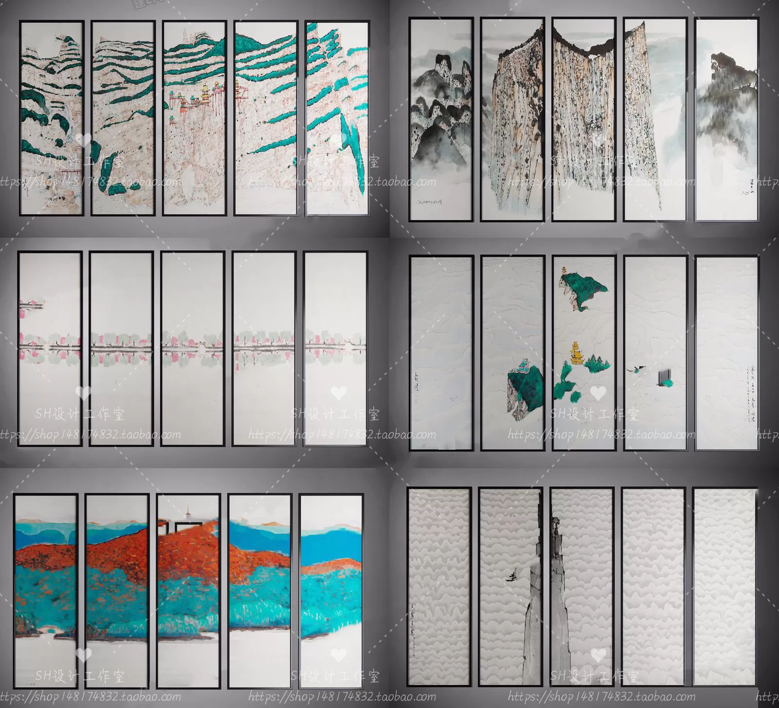 Decorative Painting – 3D Models – 0138