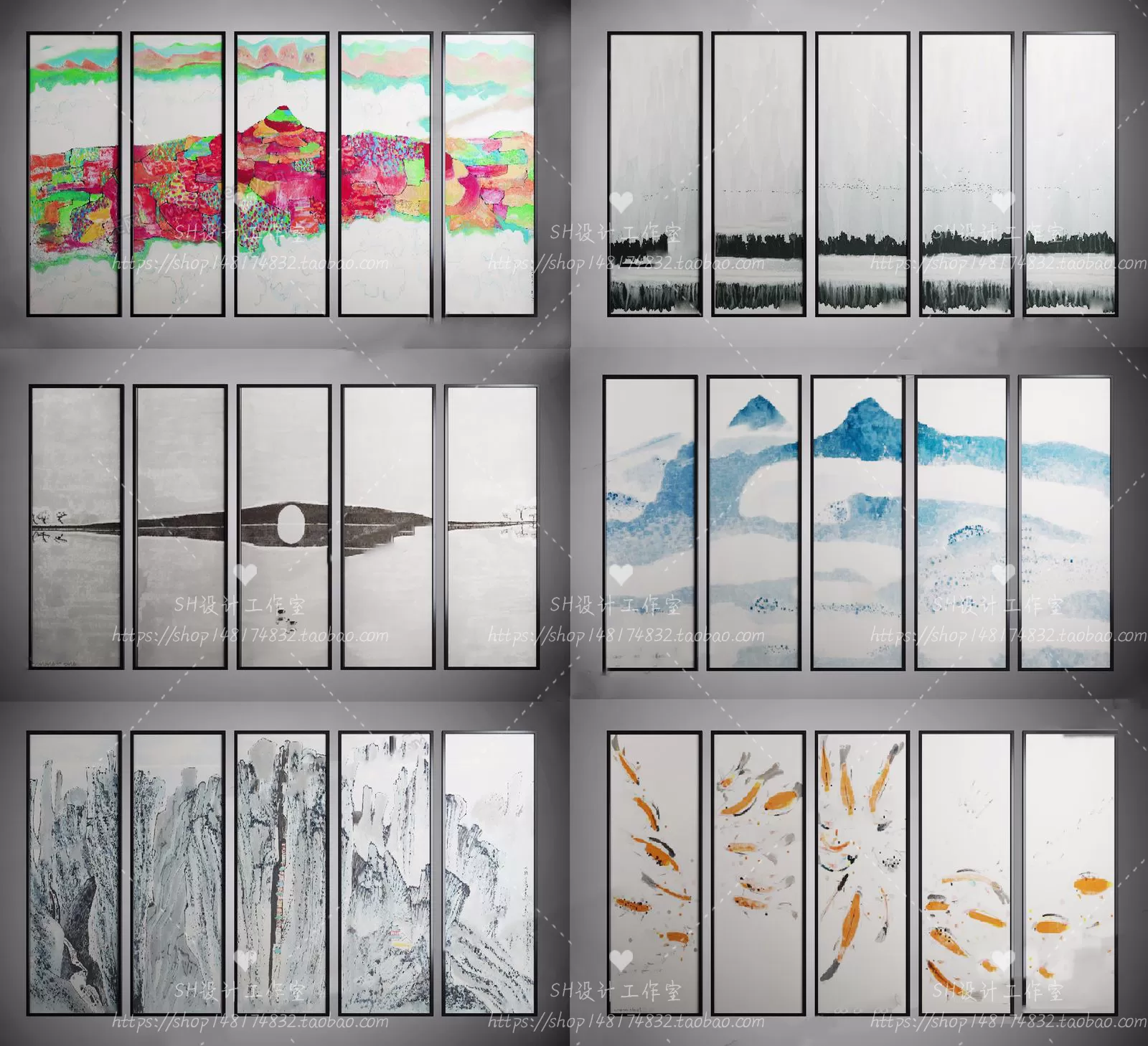 Decorative Painting – 3D Models – 0139