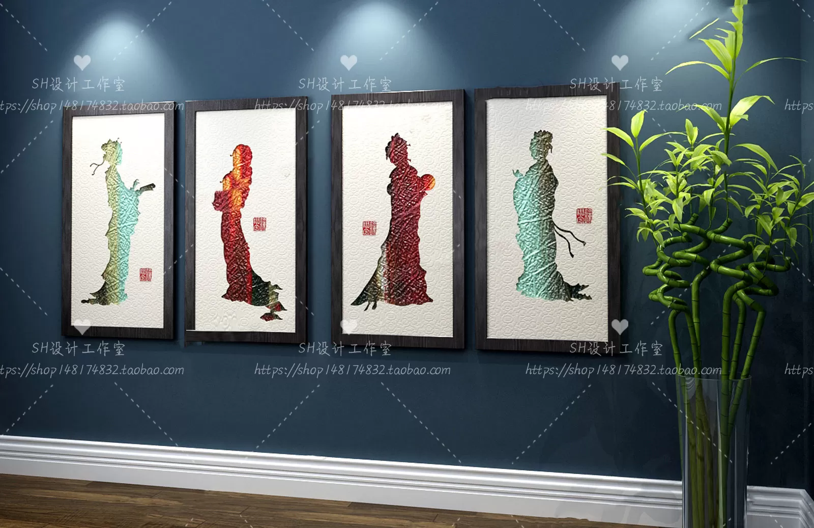 Decorative Painting – 3D Models – 0140