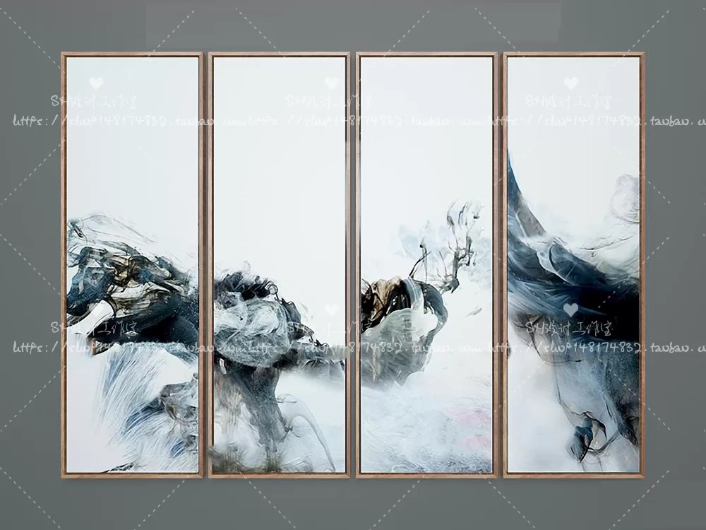 Decorative Painting – 3D Models – 0142