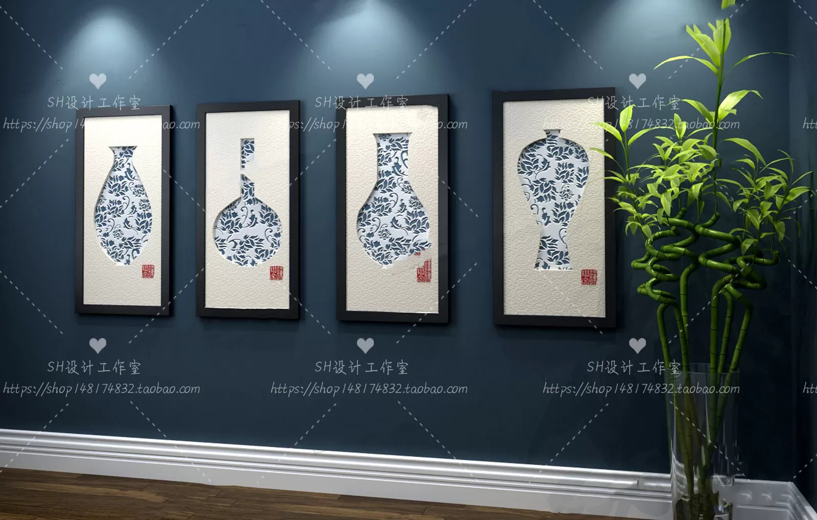 Decorative Painting – 3D Models – 0144