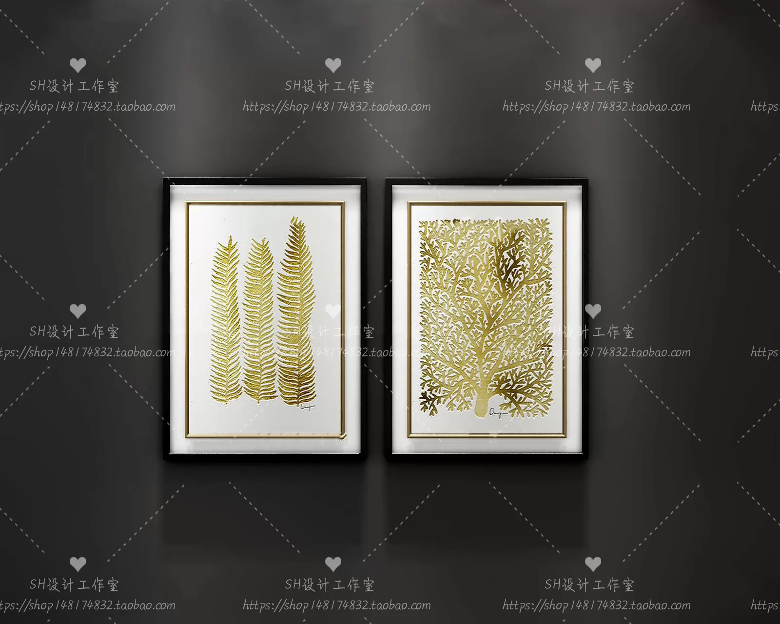 Decorative Painting – 3D Models – 0145