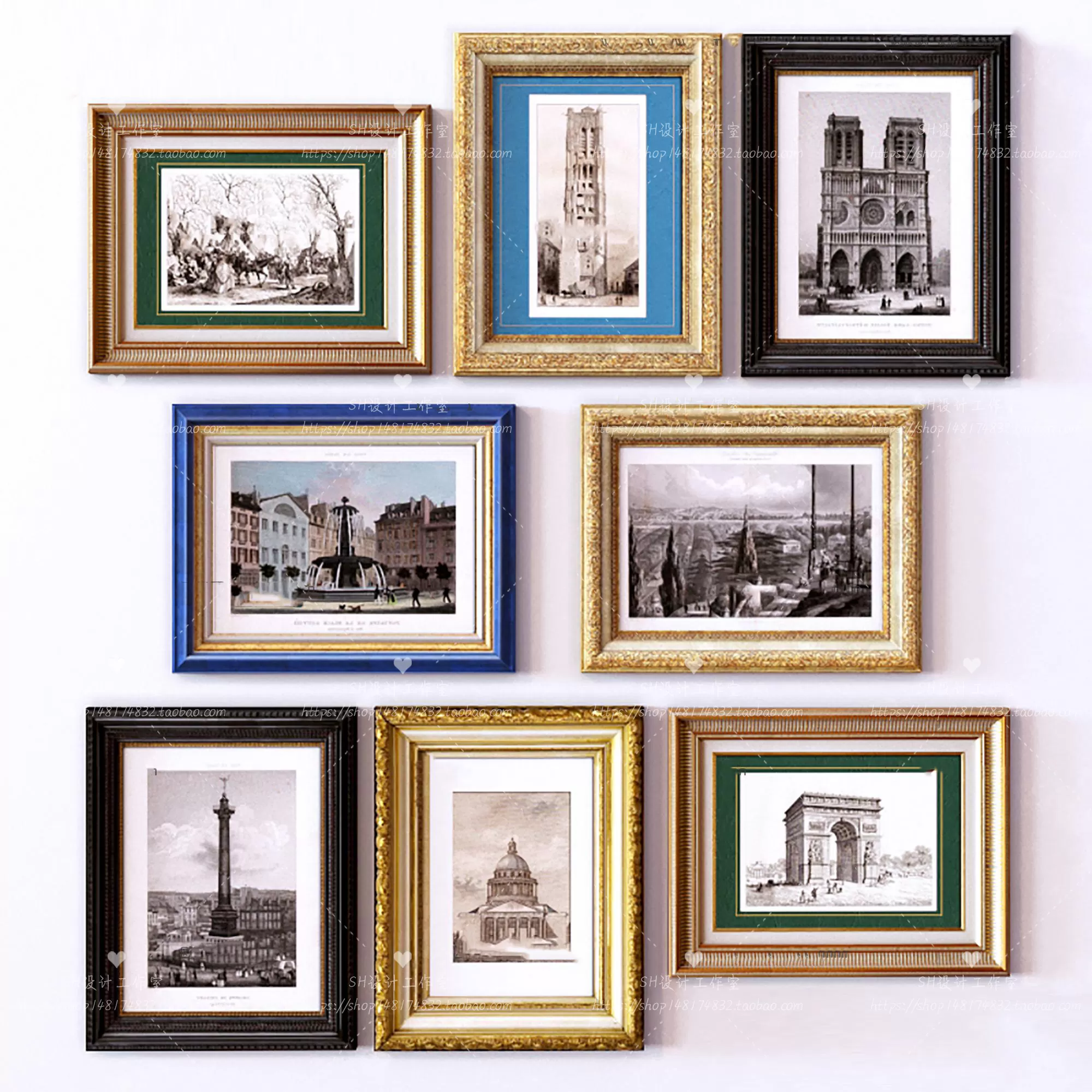 Decorative Painting – 3D Models – 0148