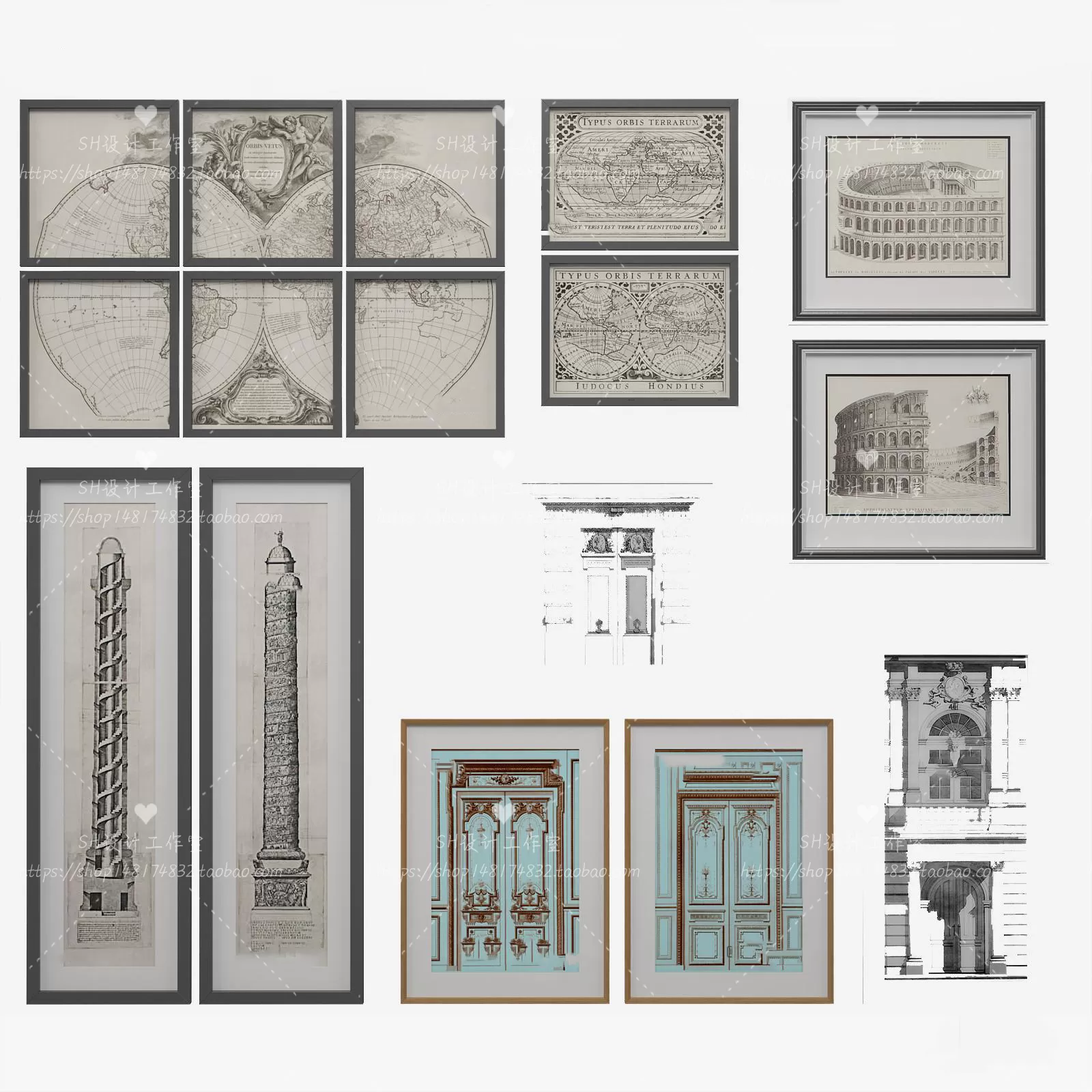 Decorative Painting – 3D Models – 0150