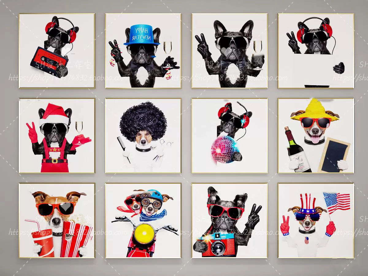 Decorative Painting – 3D Models – 0152