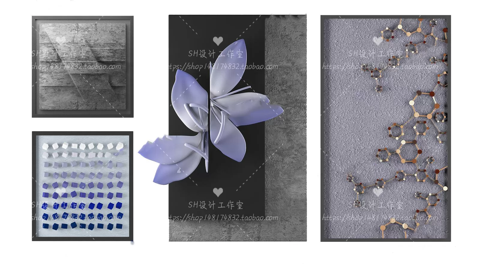 Decorative Painting – 3D Models – 0153