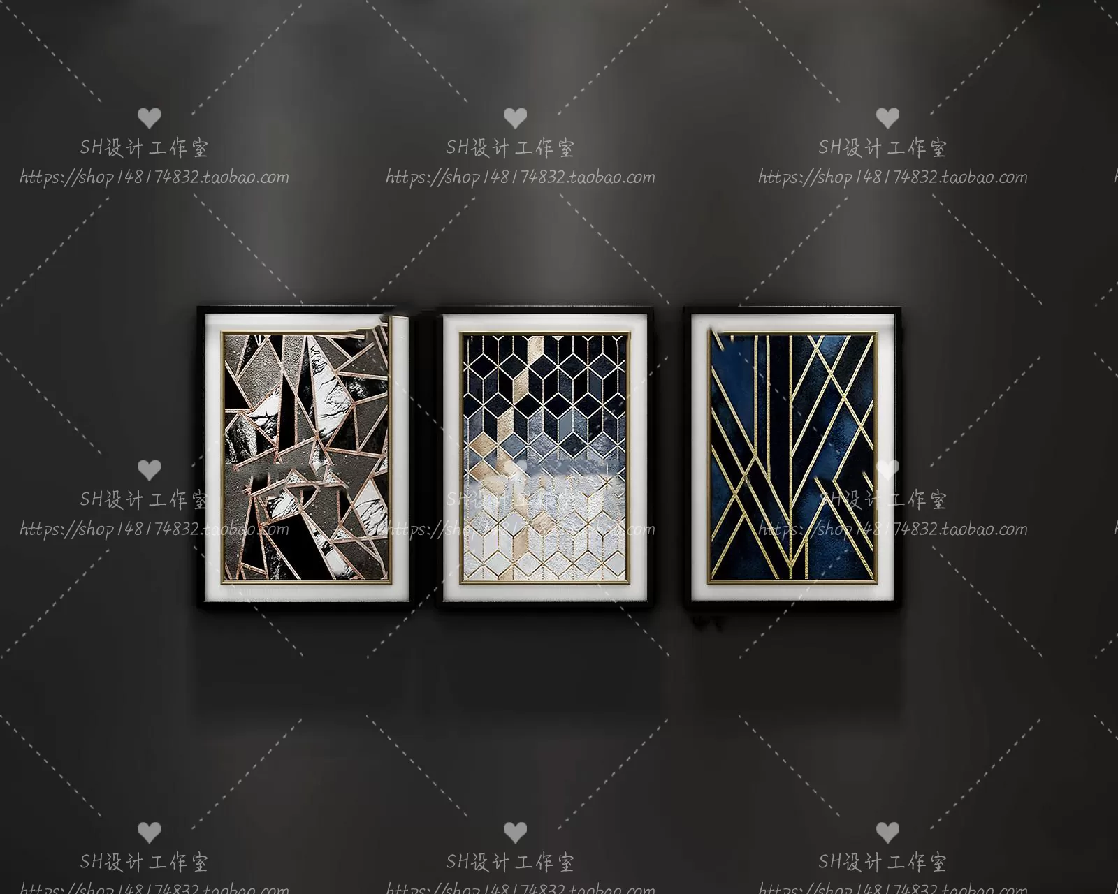 Decorative Painting – 3D Models – 0154