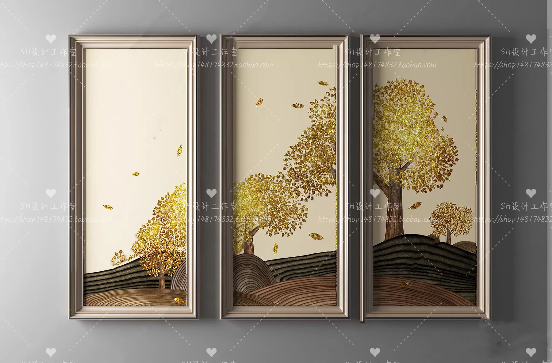 Decorative Painting – 3D Models – 0158