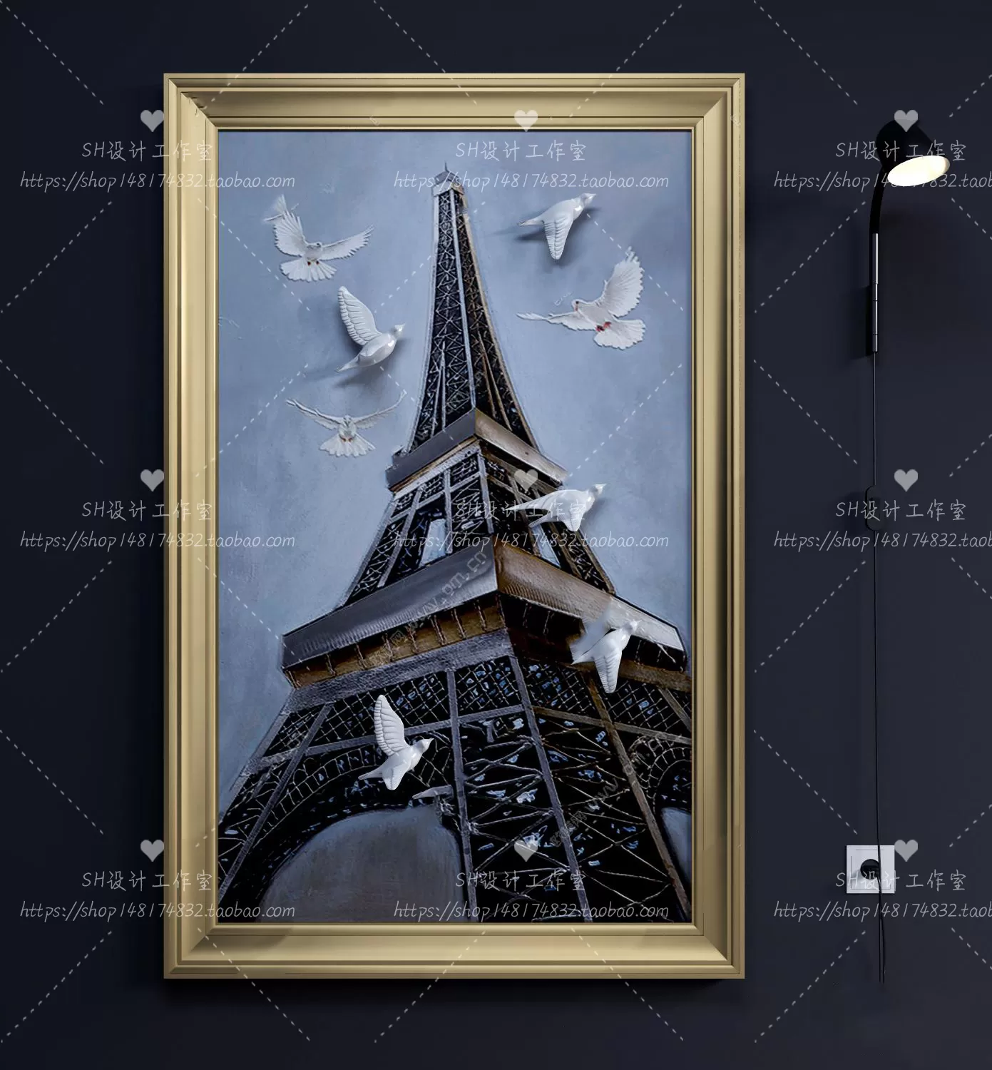 Decorative Painting – 3D Models – 0165