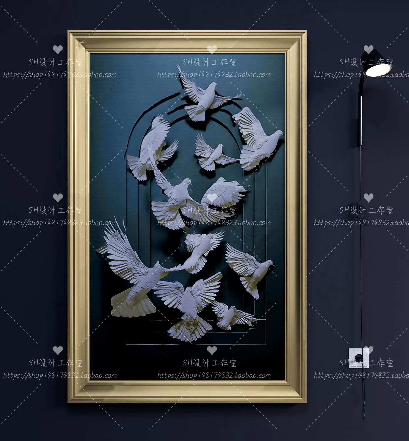 Decorative Painting – 3D Models – 0166