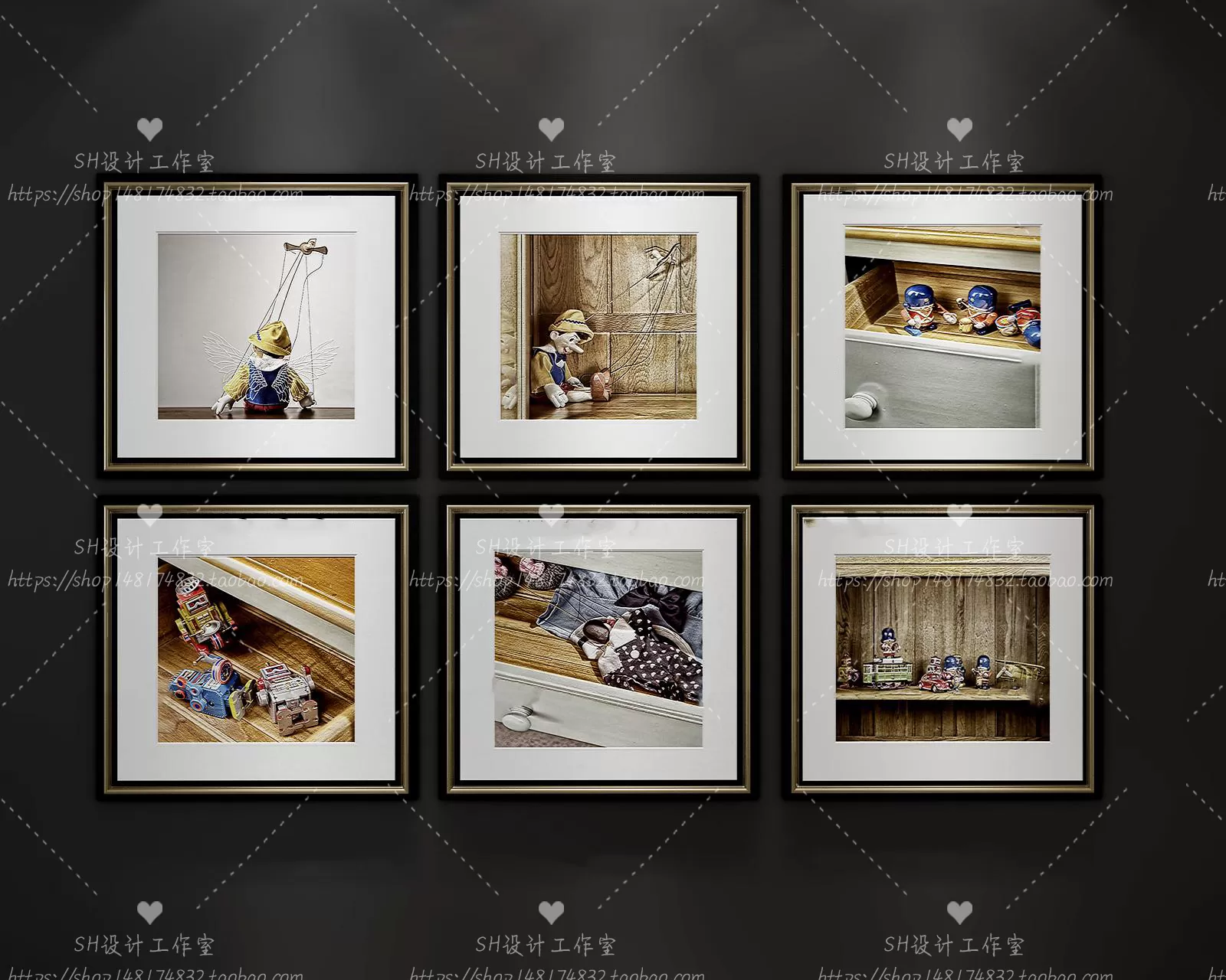 Decorative Painting – 3D Models – 0170