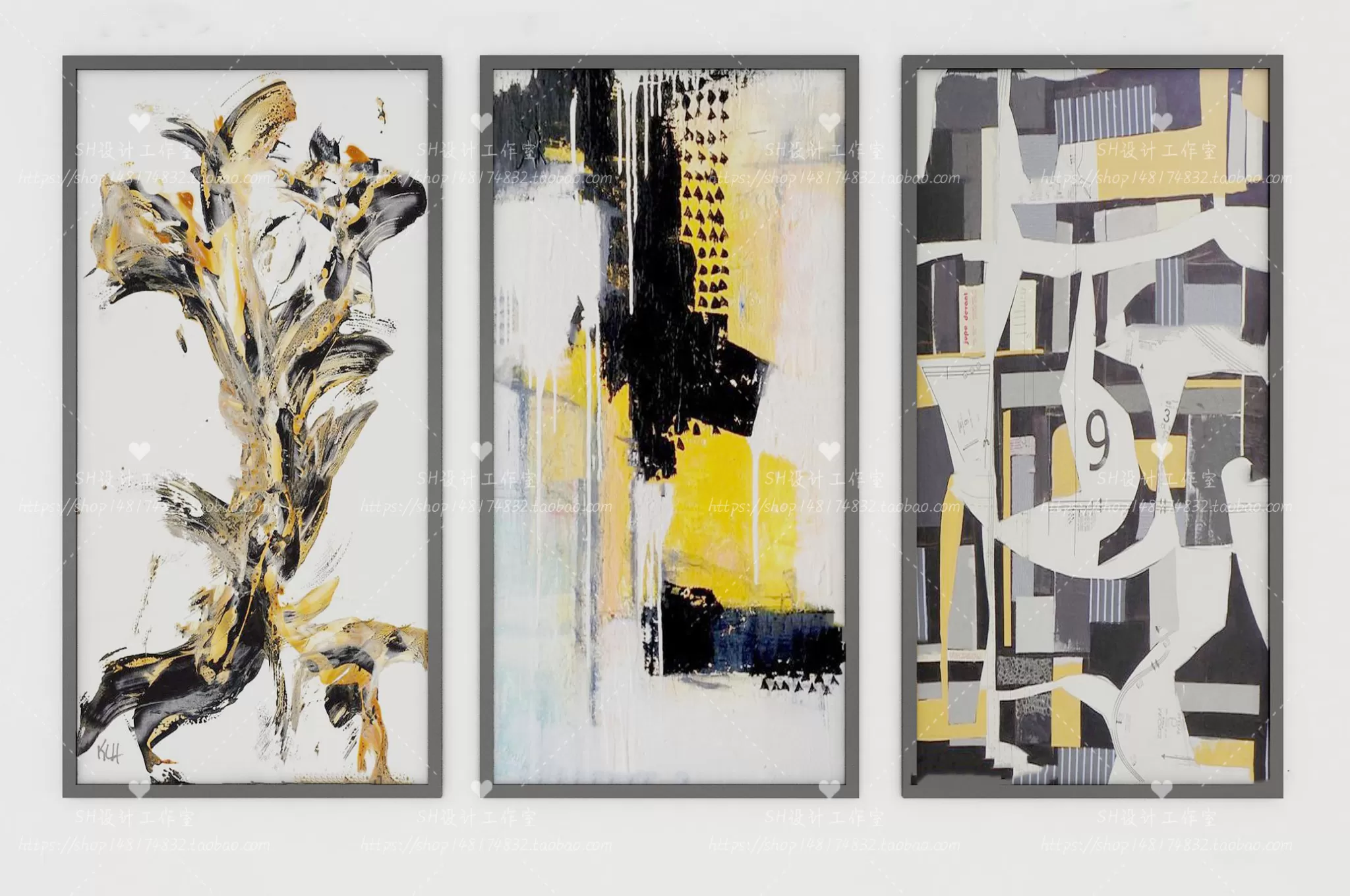 Decorative Painting – 3D Models – 0173