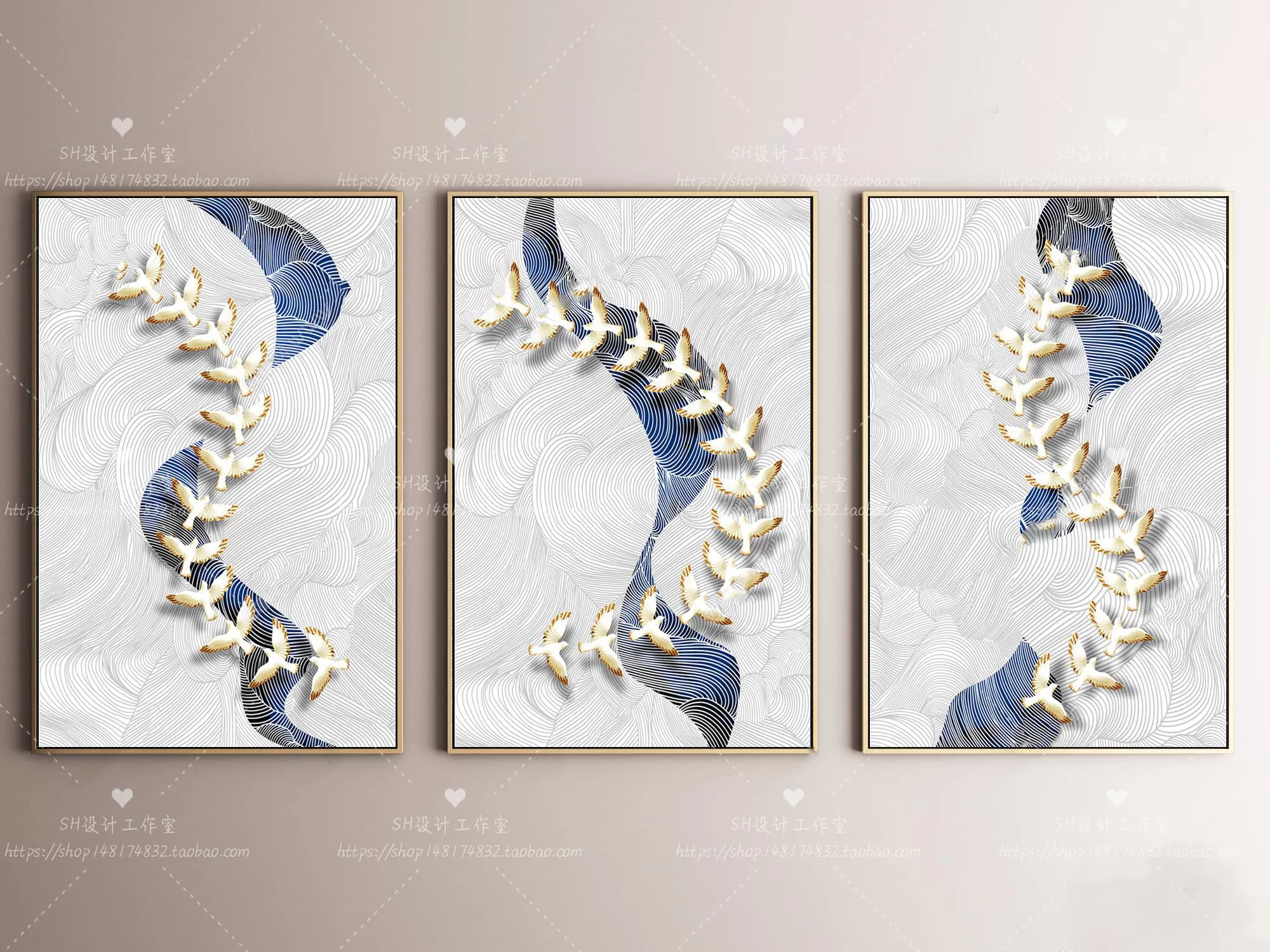 Decorative Painting – 3D Models – 0174