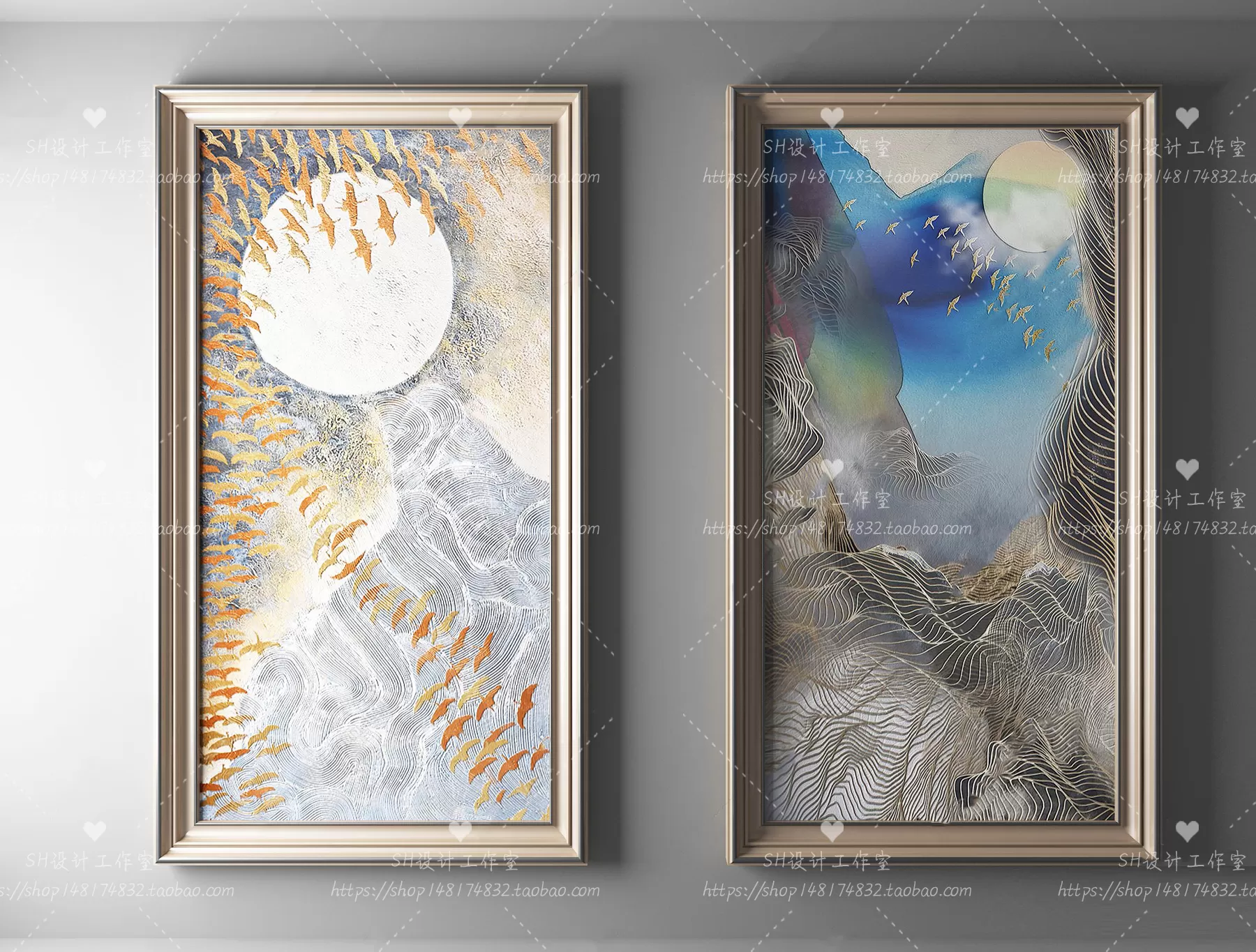 Decorative Painting – 3D Models – 0175