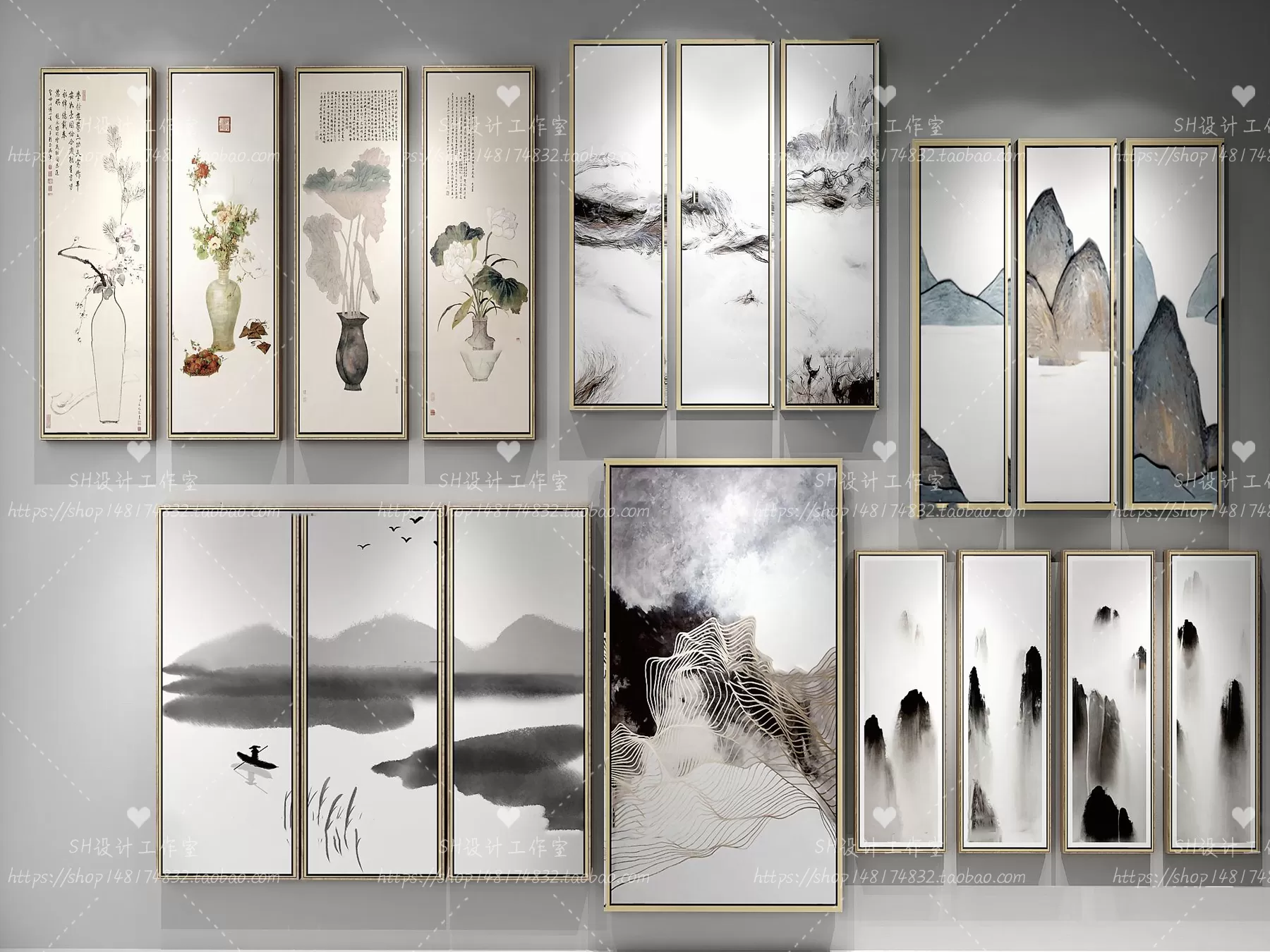 Decorative Painting – 3D Models – 0184