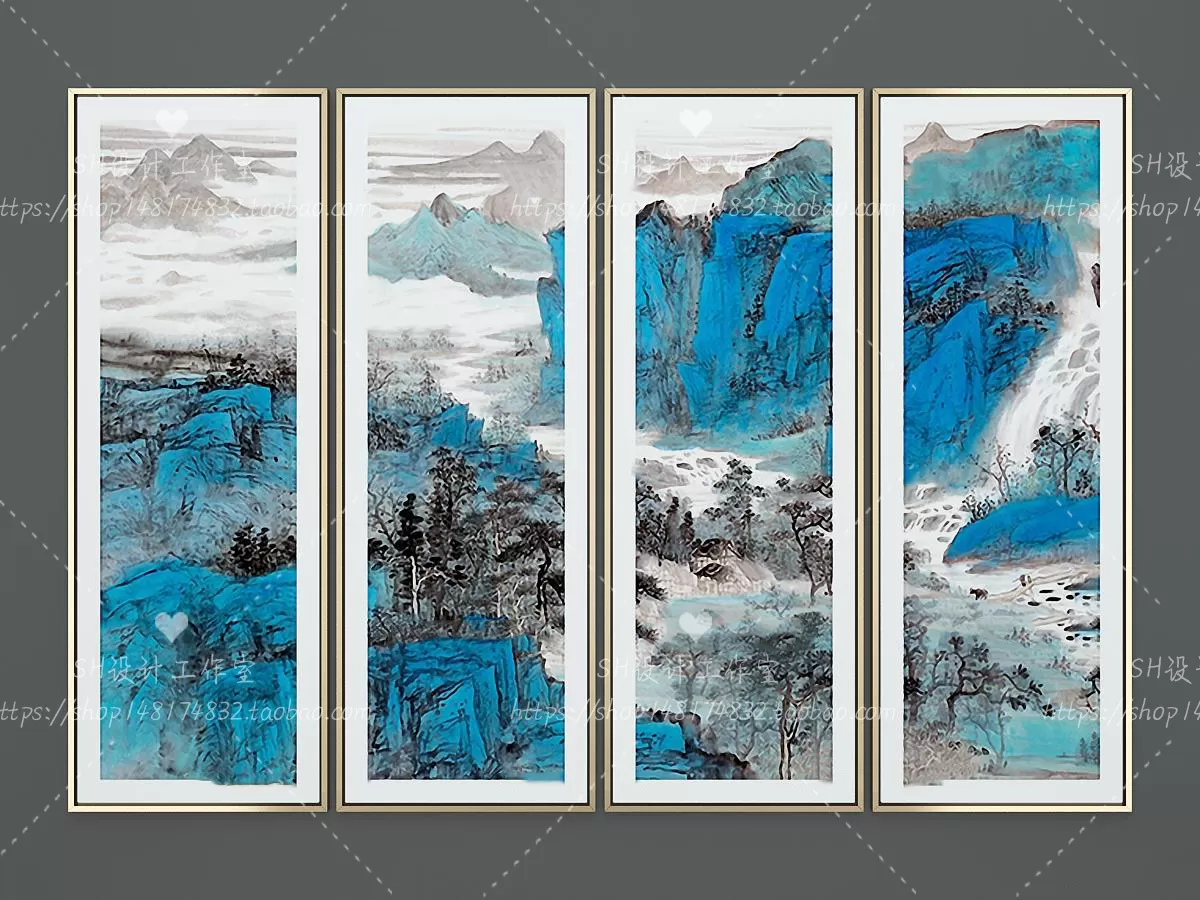 Decorative Painting – 3D Models – 0189